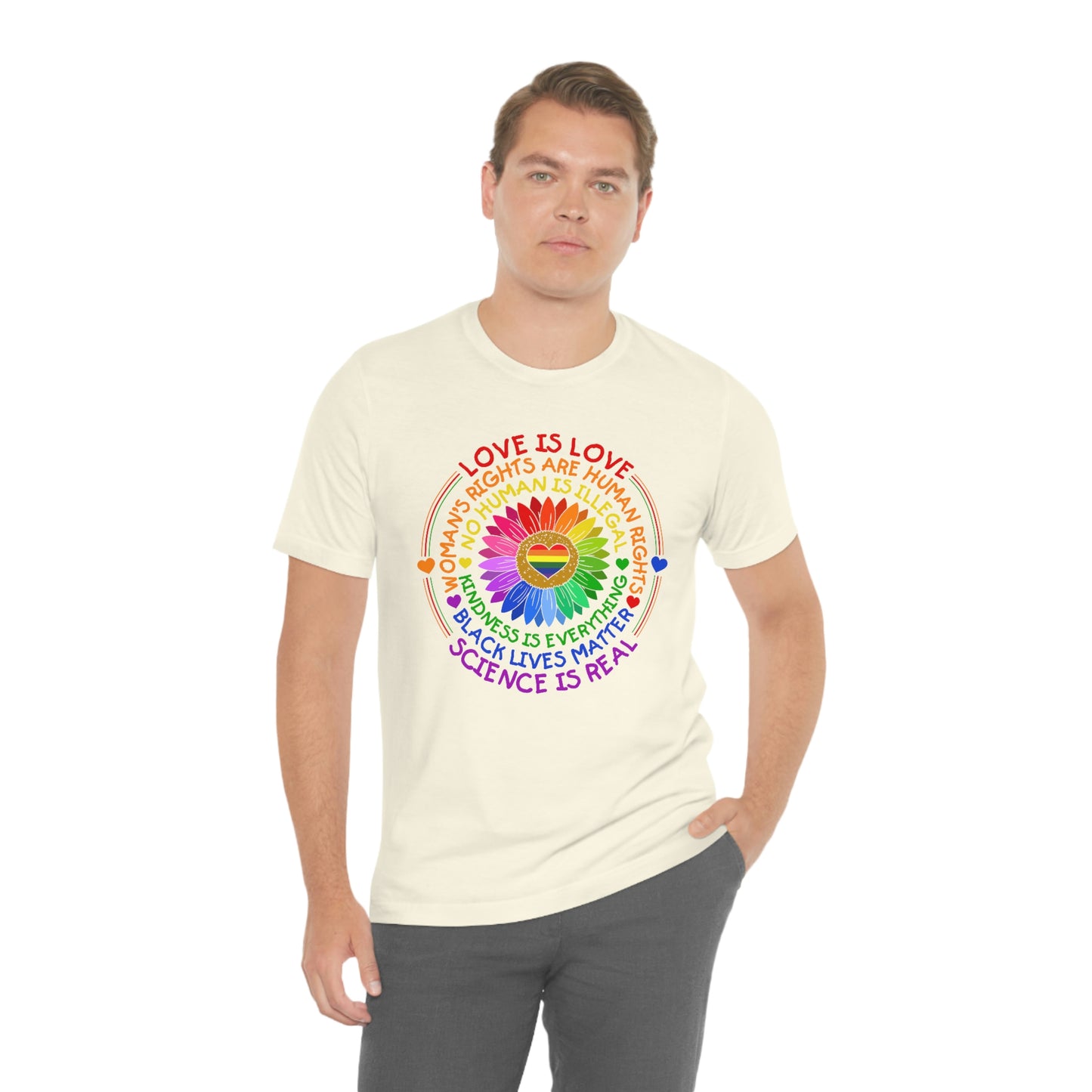 Awareness Print Unisex Jersey Short Sleeve Tee