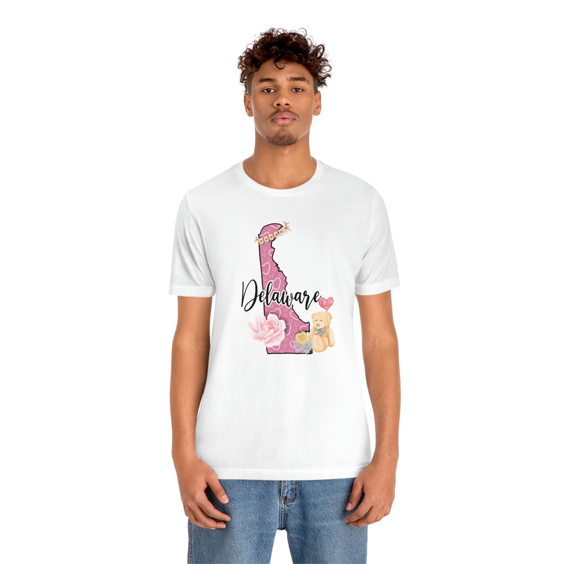 Delaware Valentine Short Sleeve  T-shirt
