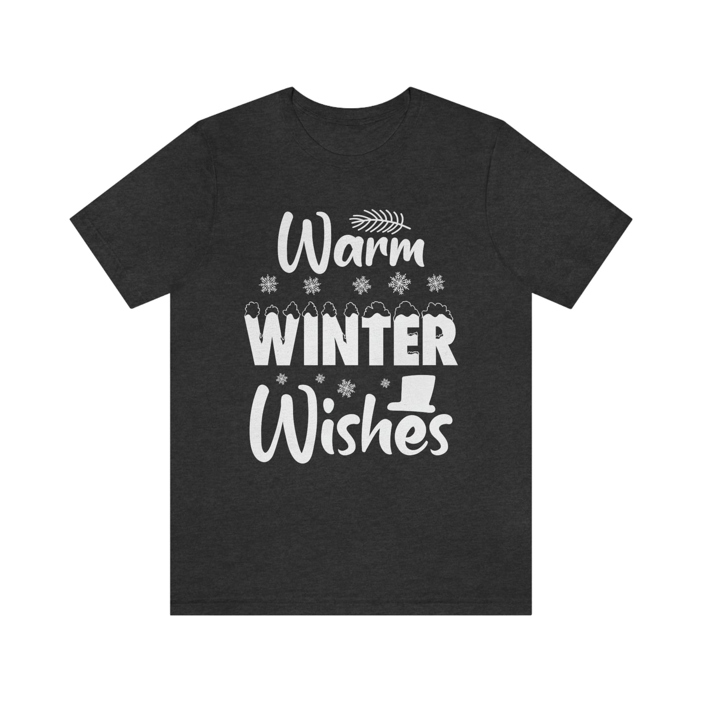 Warm Winter Wishes Unisex Jersey Short Sleeve Tee