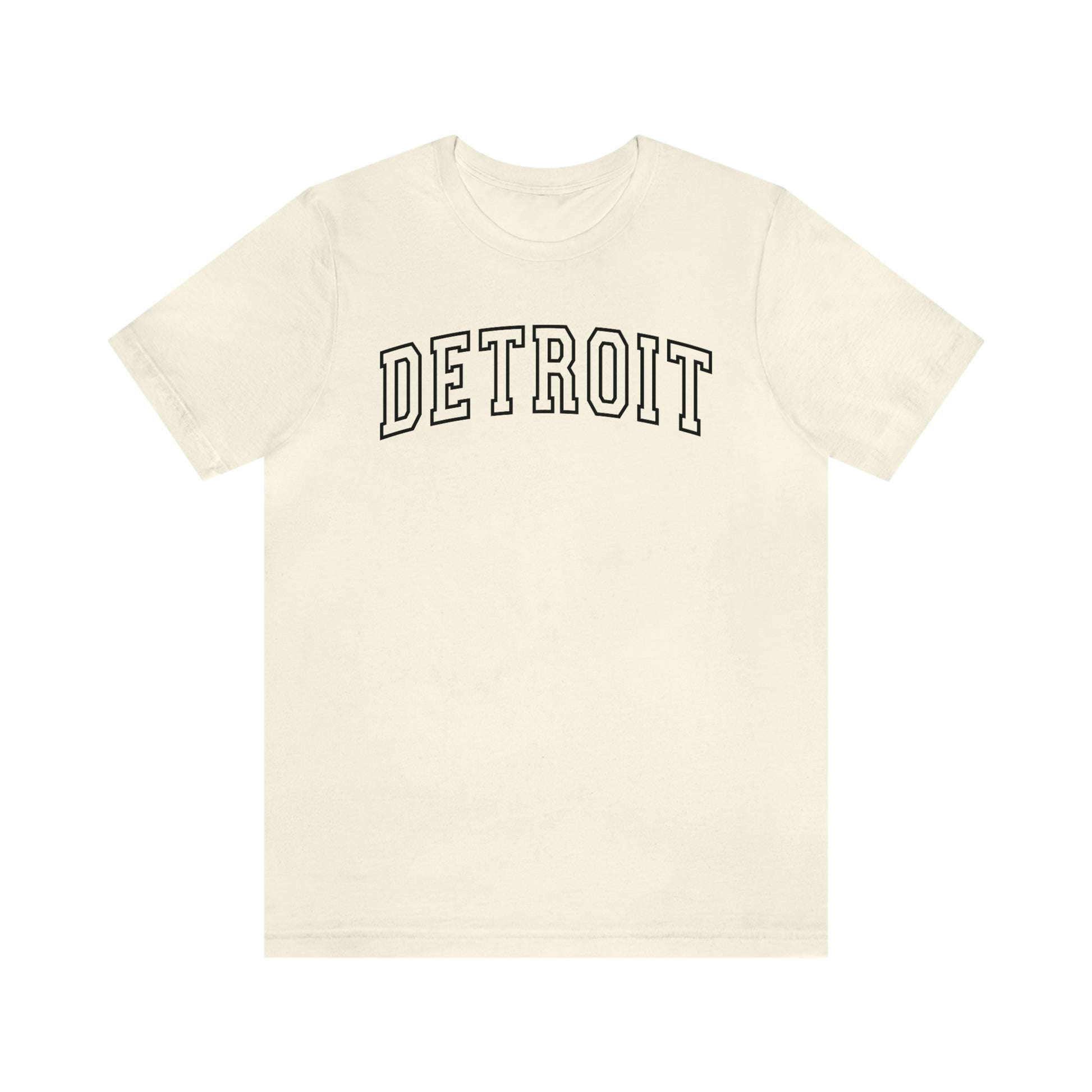 Detroit Varsity Letters Arch Short Sleeve T-shirt