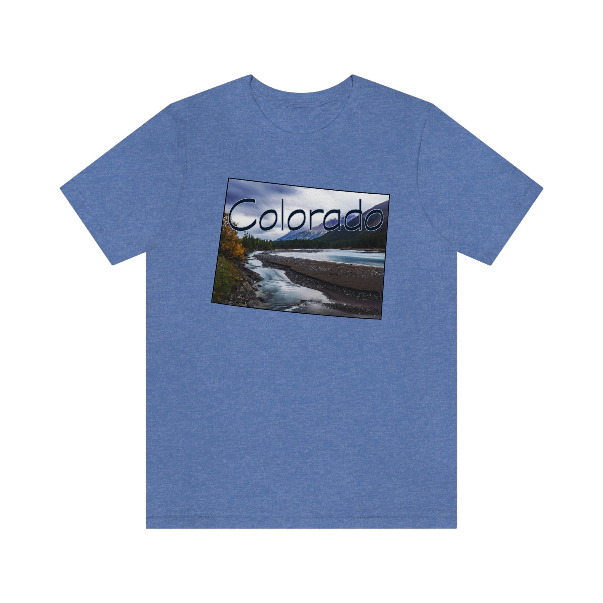 Colorado Water Unisex Jersey Short Sleeve Tee Tshirt T-shirt