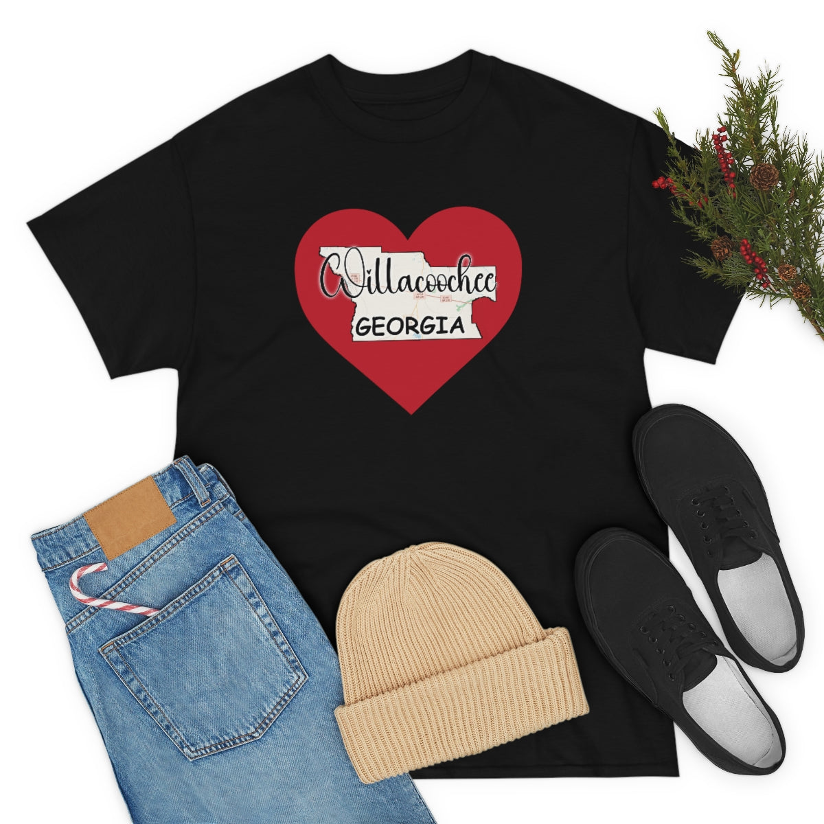 Willacoochee Georgia Unisex Heavy Cotton Tee