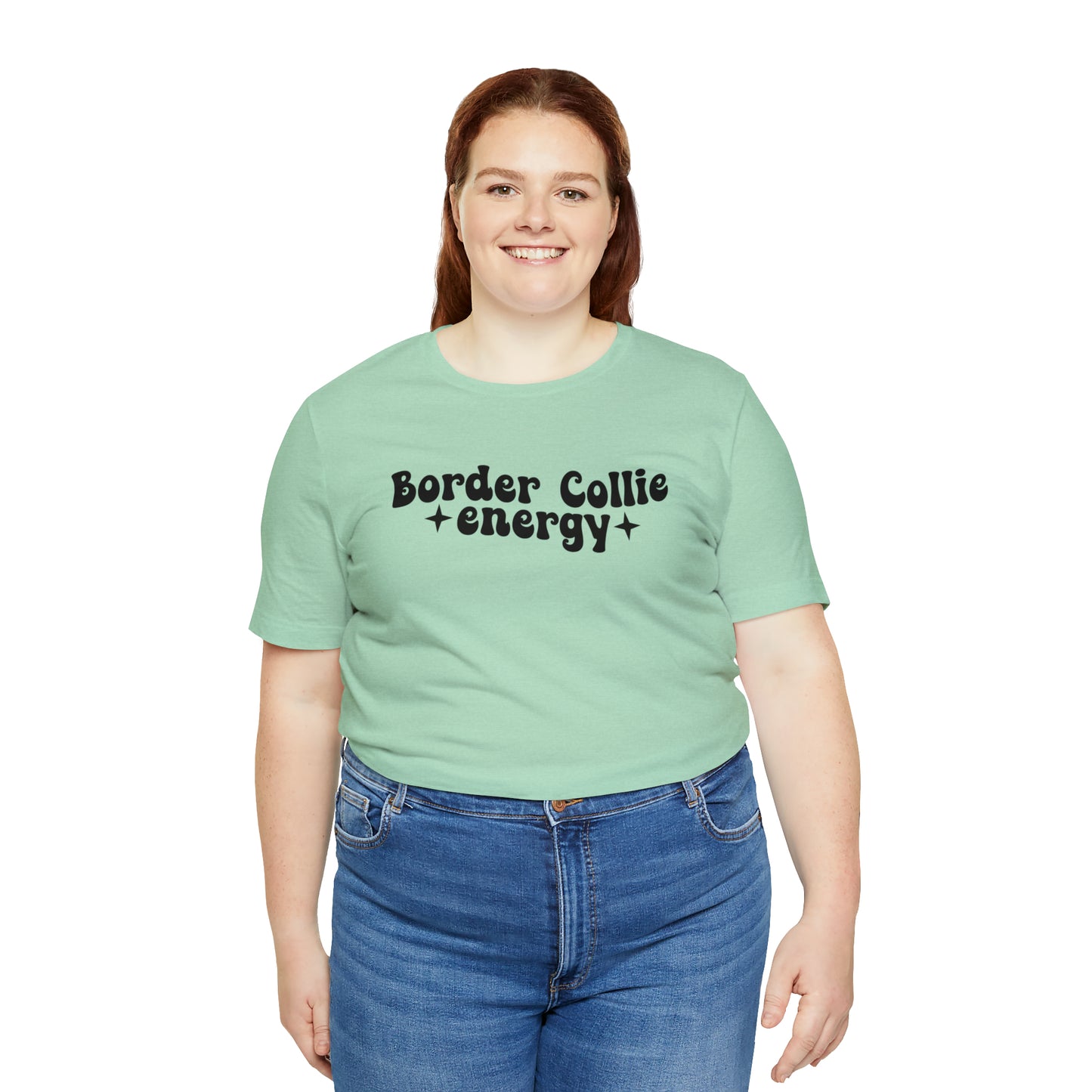 Border Collie Energy dog Short Sleeve T-shirt