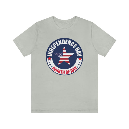 Independence Day Happy 4th of July Unisex Jersey Short Sleeve Tee