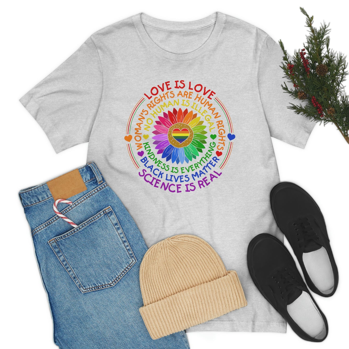 Awareness Print Unisex Jersey Short Sleeve Tee