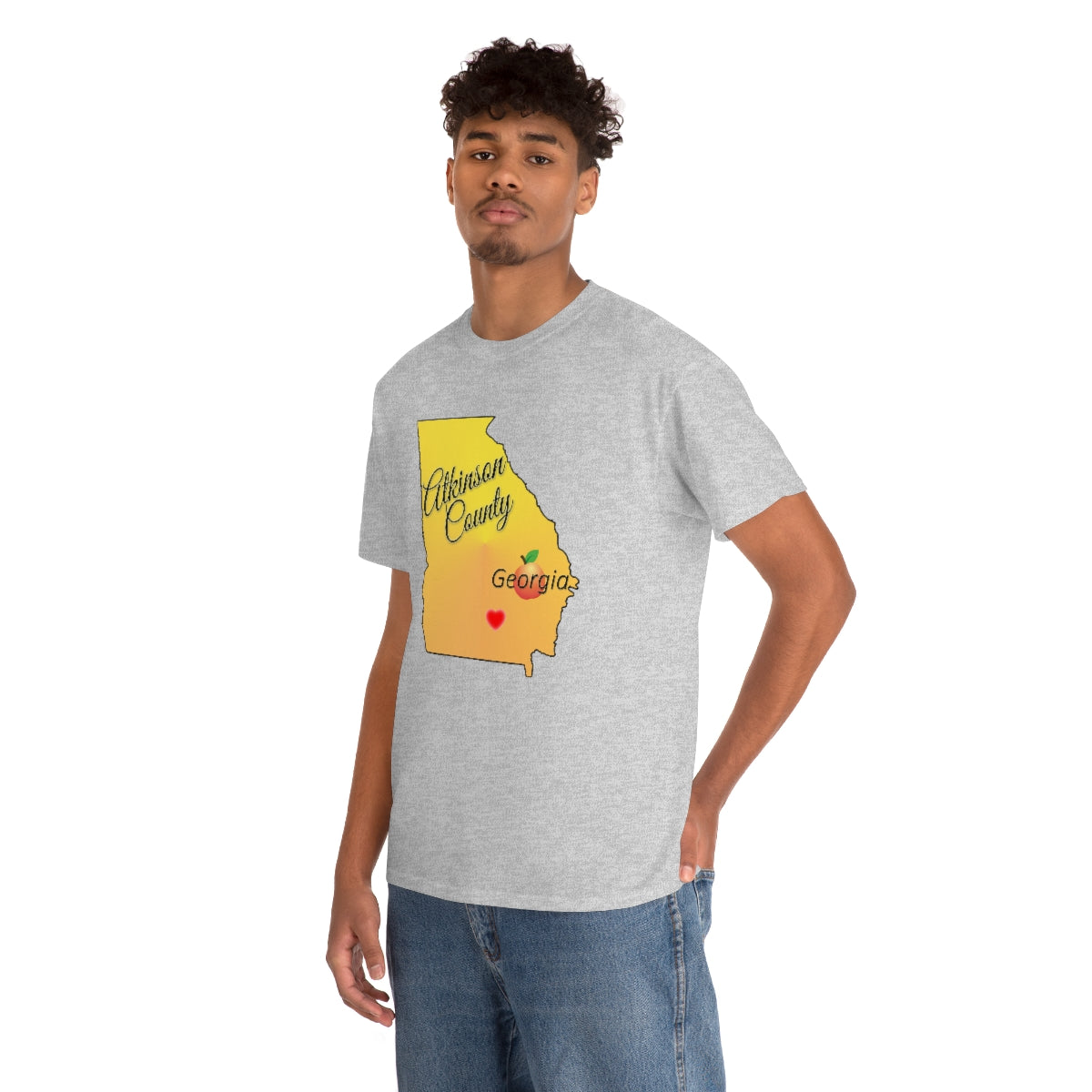 Atkinson County Georgia Unisex Heavy Cotton Tee