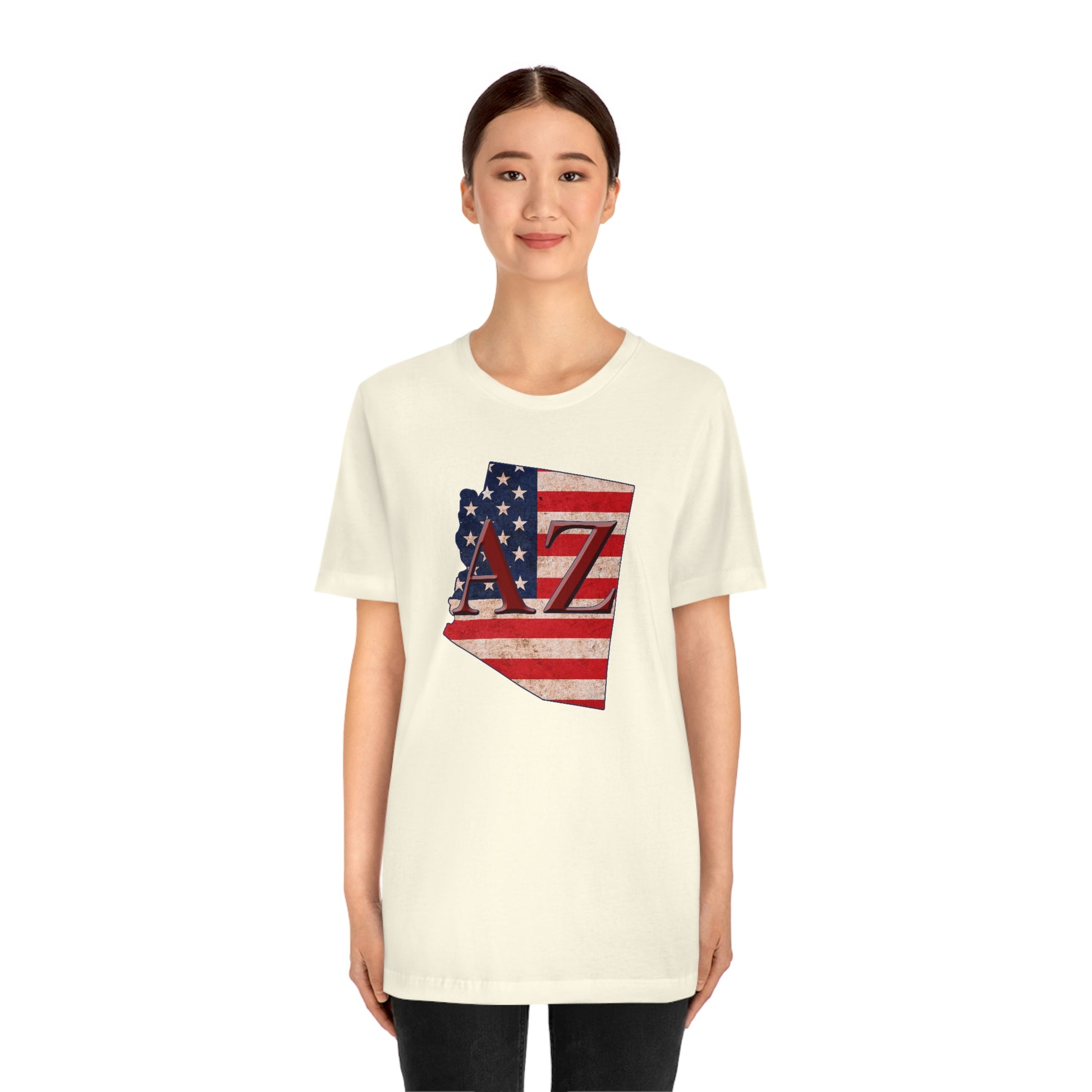 Arizona Flag AZ Unisex Jersey Short Sleeve Tee Tshirt T-shirt