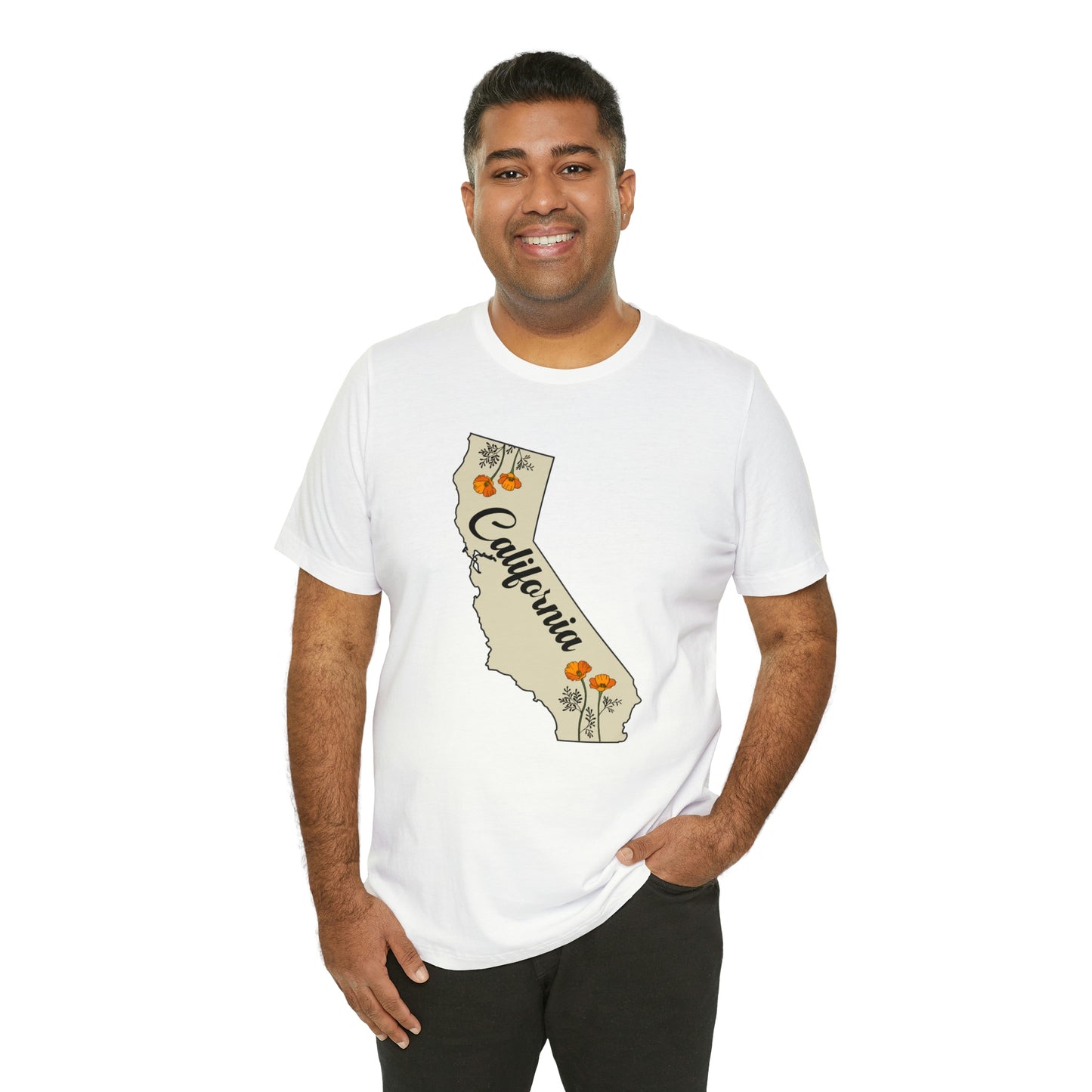 California State Flower Short Sleeve T-shirt