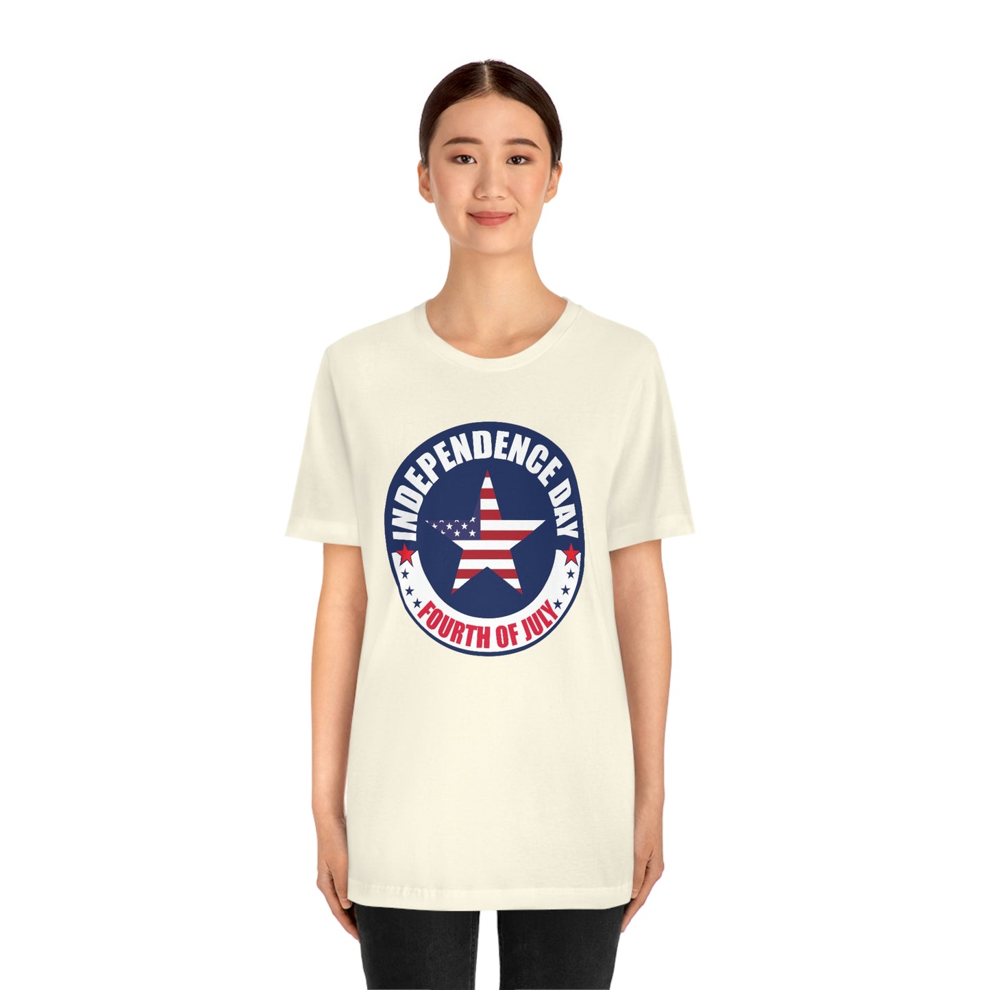 Independence Day Happy 4th of July Unisex Jersey Short Sleeve Tee
