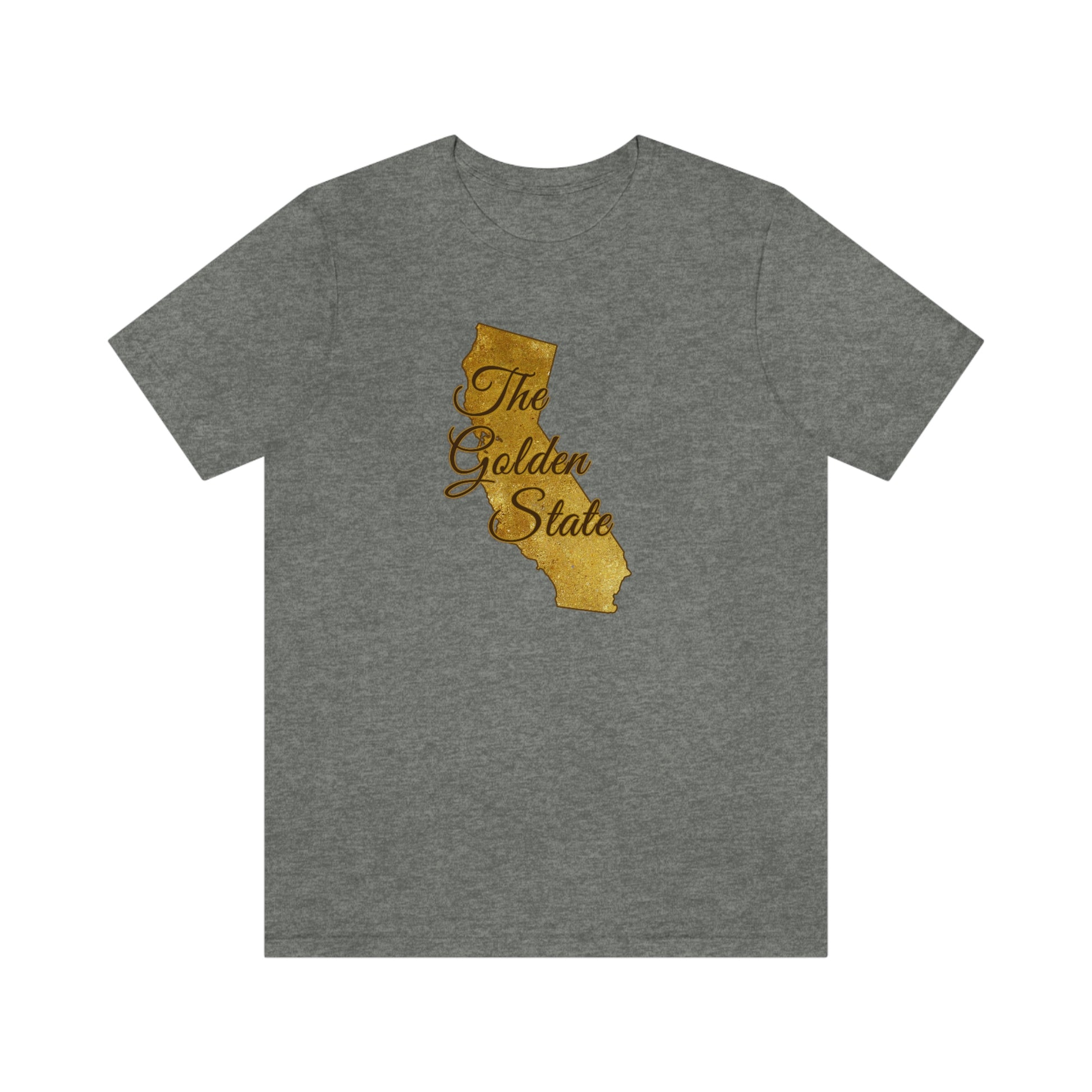 The Golden State California Unisex Jersey Short Sleeve Tee Tshirt T-shirt