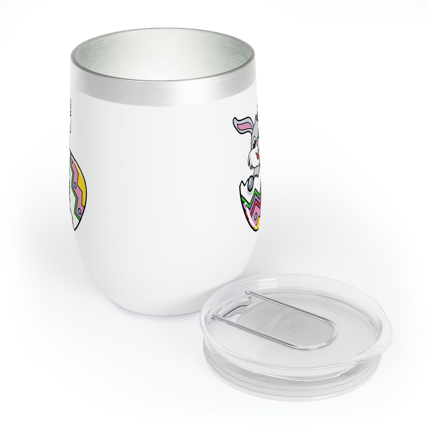 Easter Bunny Egg Chill Wine Tumbler
