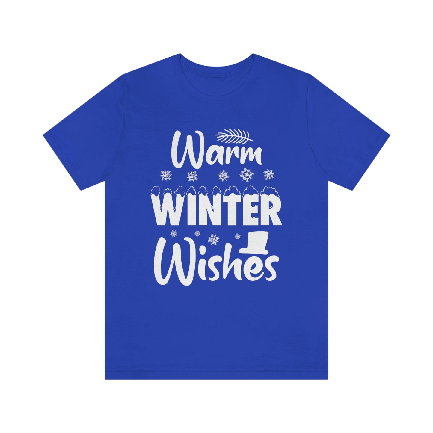 Warm Winter Wishes Unisex Jersey Short Sleeve Tee