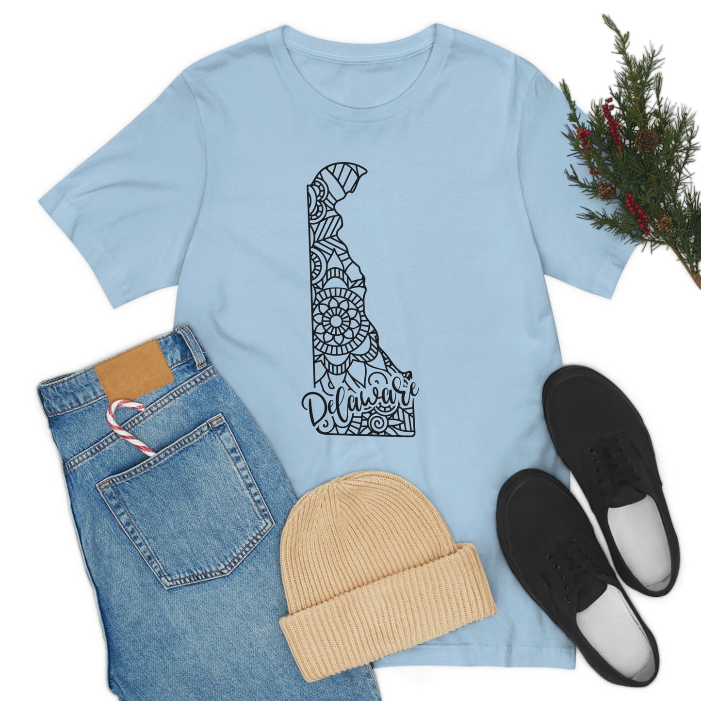 Delaware Mandala Short Sleeve T-shirt