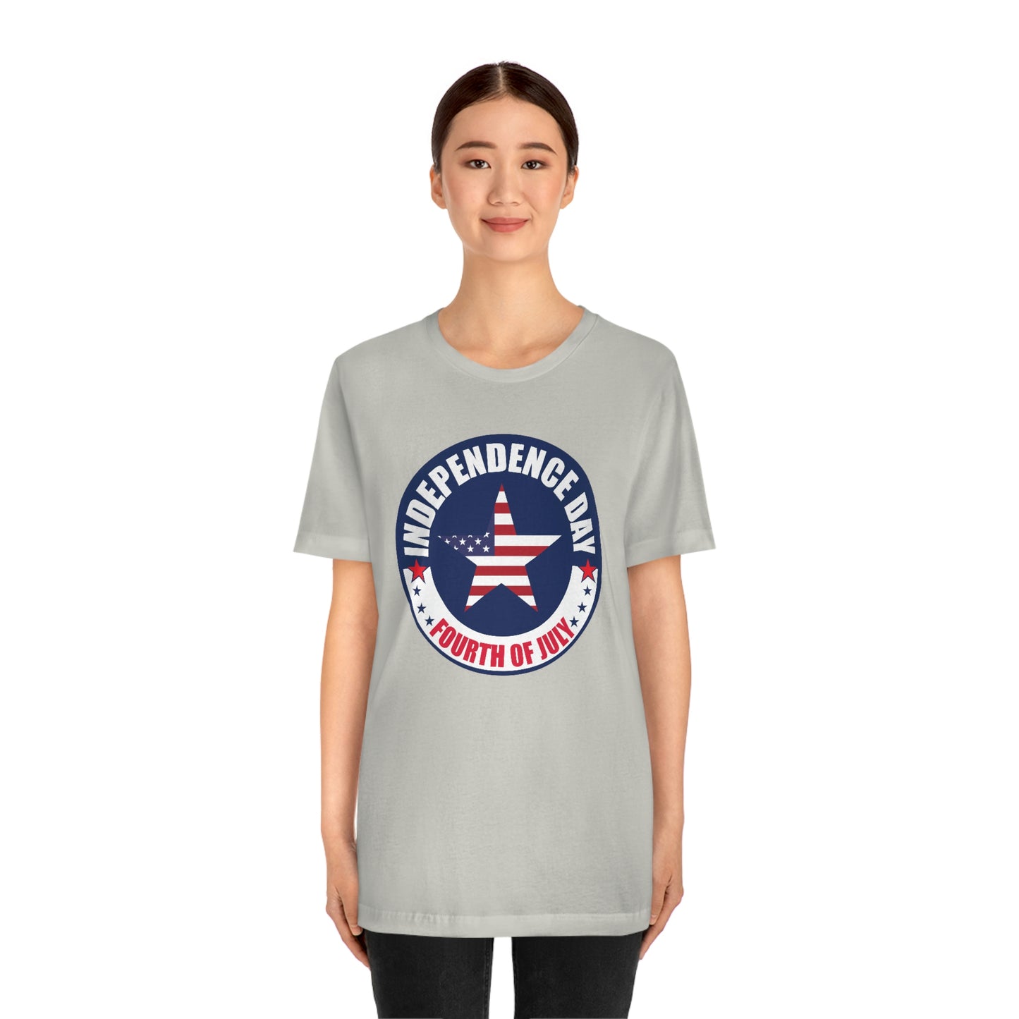 Independence Day Happy 4th of July Unisex Jersey Short Sleeve Tee