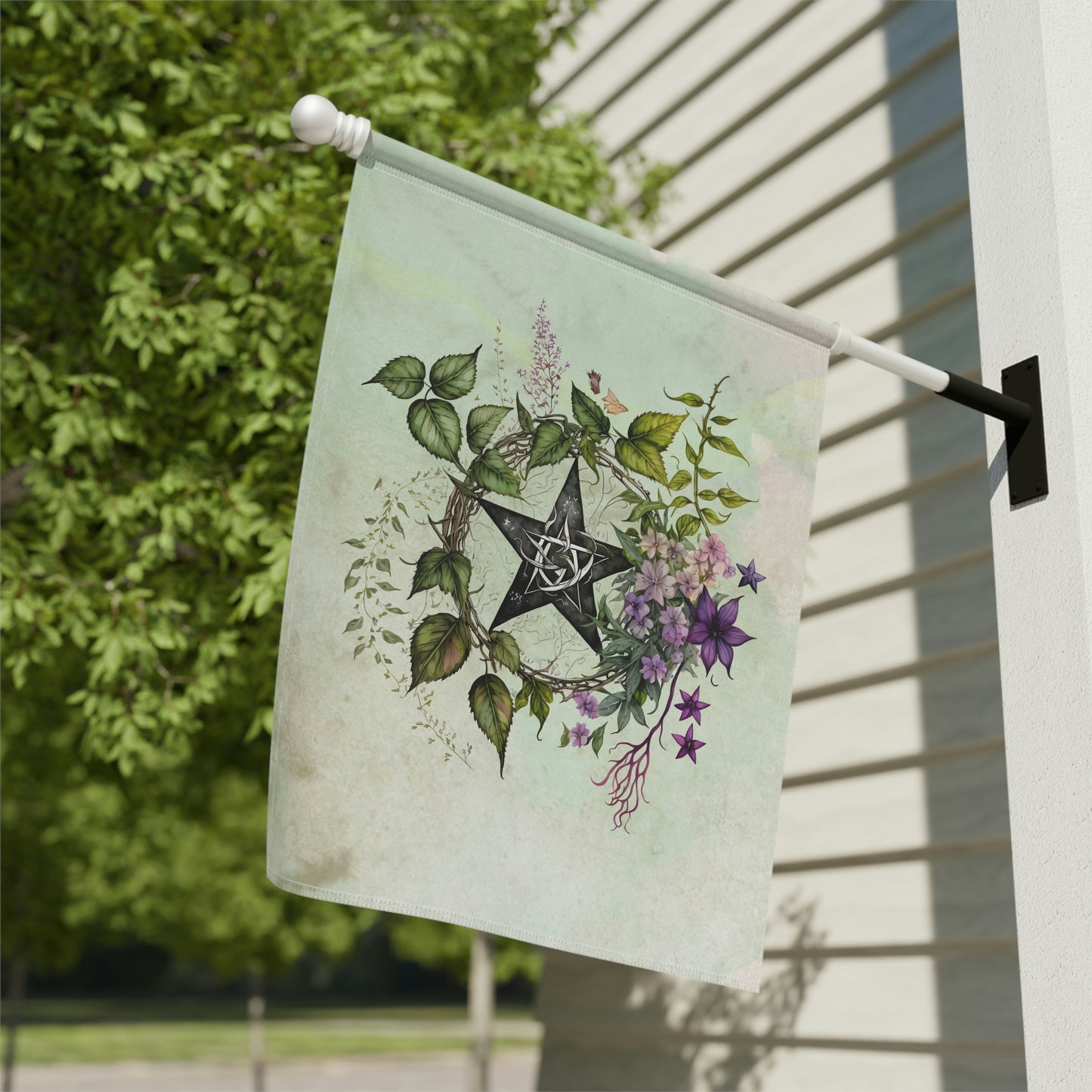 Spring Pentagram Garden & House Banner