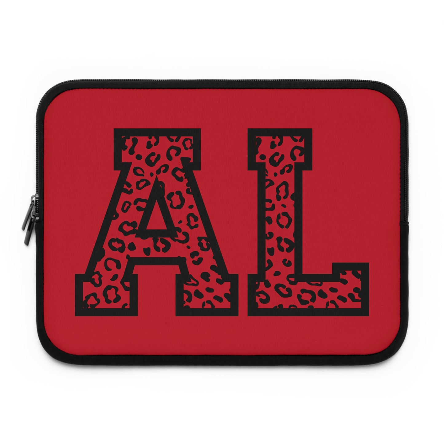Alabama Leopard Print AL Laptop Sleeve