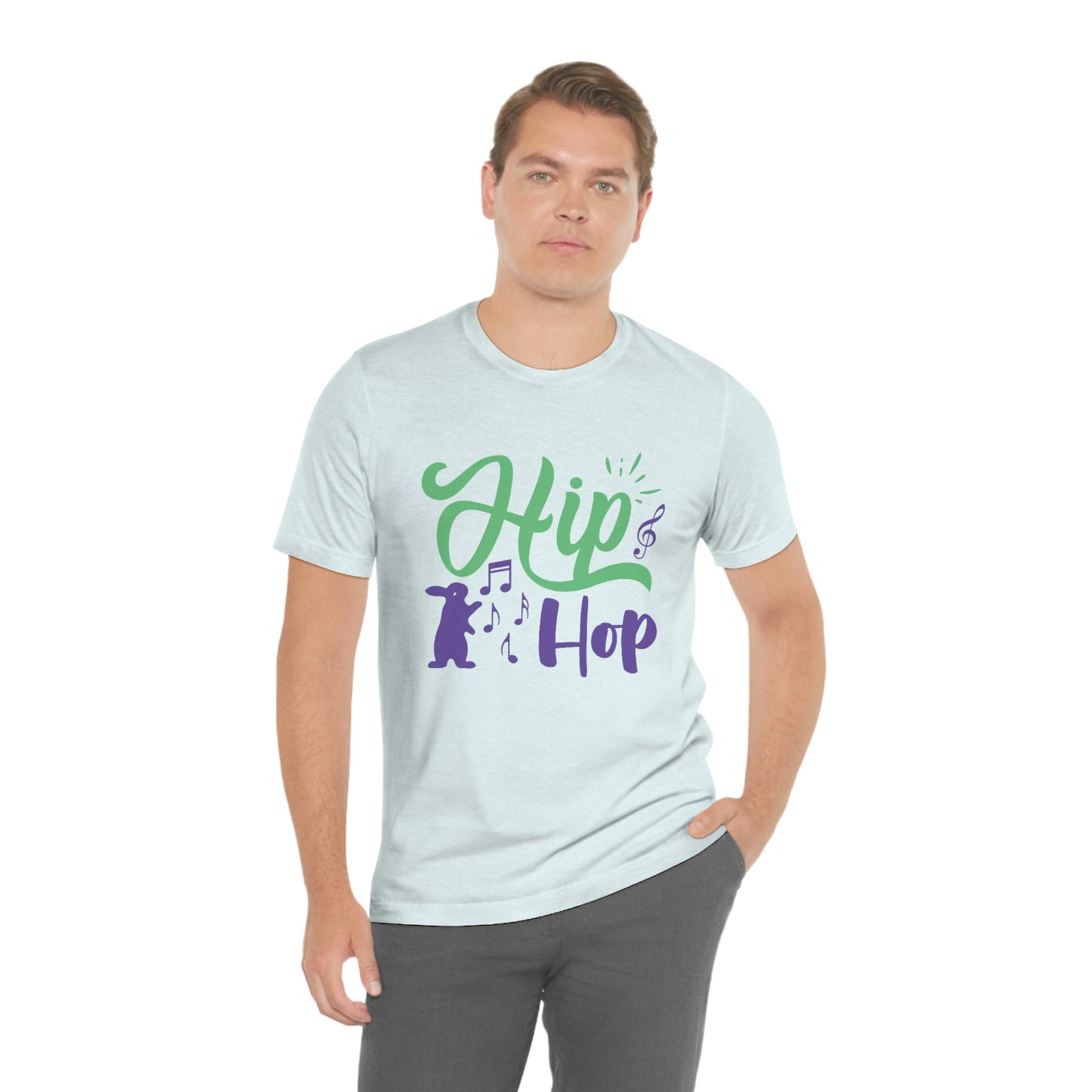 Hip Hop Unisex Jersey Short Sleeve Tee