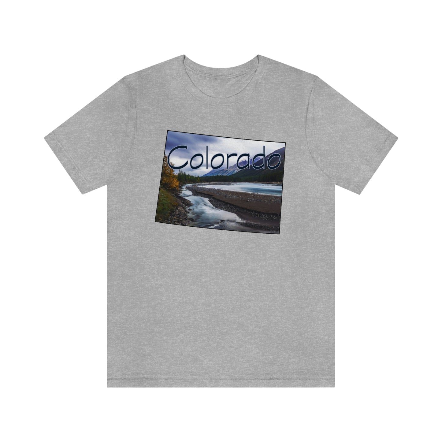 Colorado Water Unisex Jersey Short Sleeve Tee Tshirt T-shirt