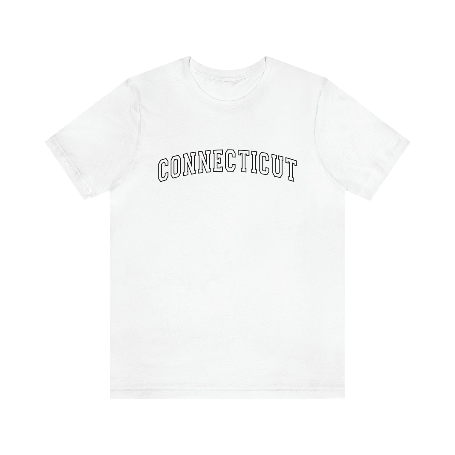 Connecticut Varsity Letters Arch Short Sleeve T-shirt