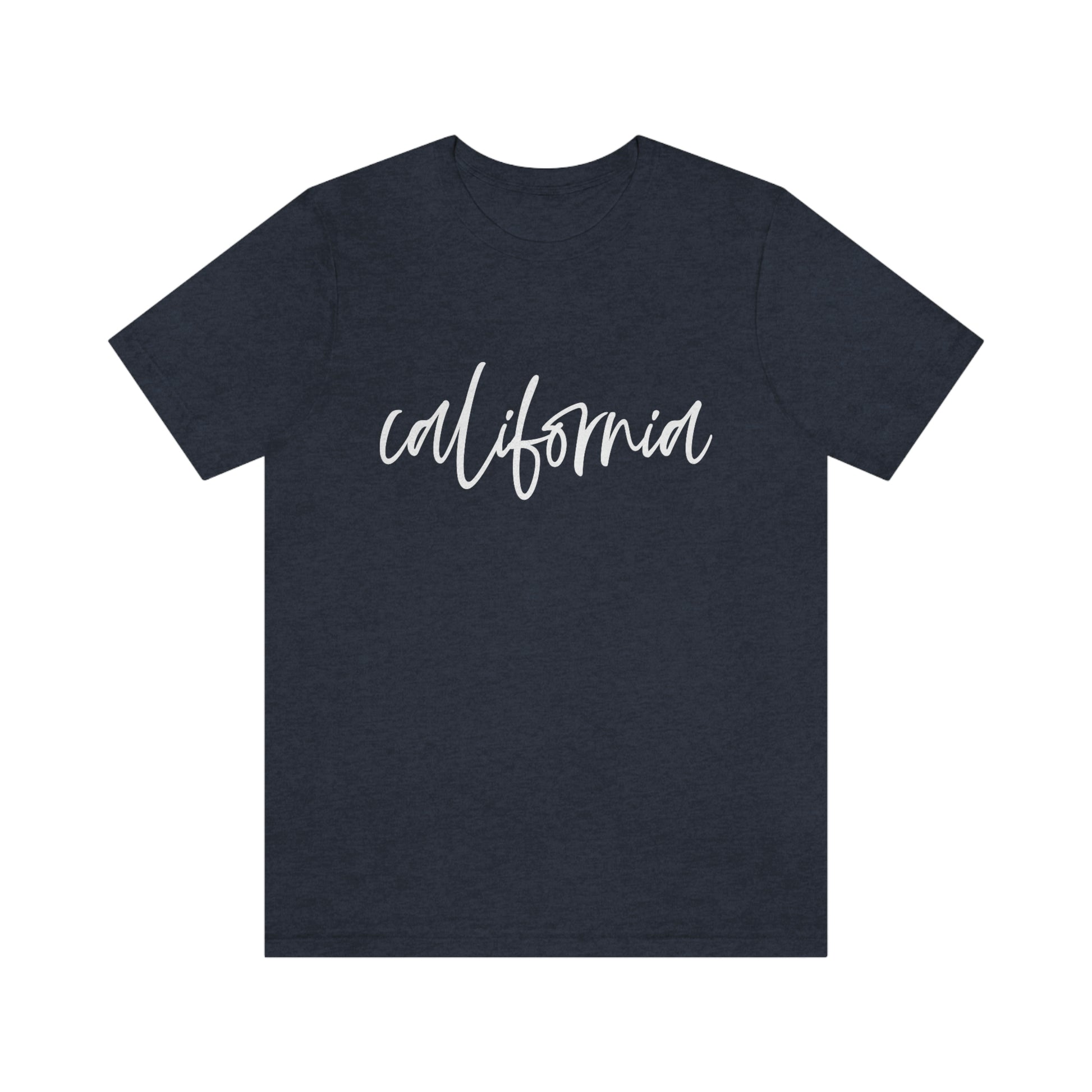 California Script Unisex Jersey Short Sleeve Tee Tshirt T-shirt