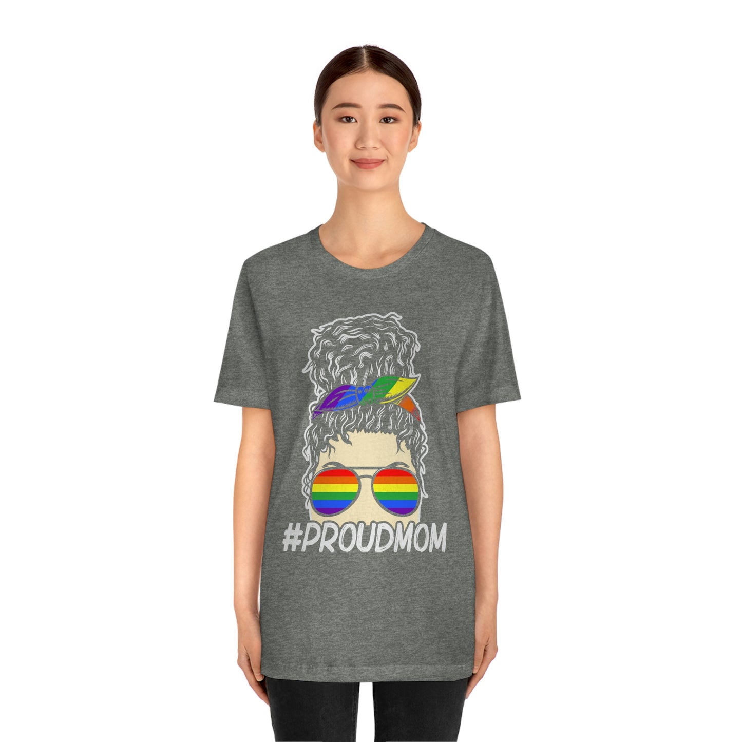 LGBTQIA Proud Mom tshirt tee t-shirt