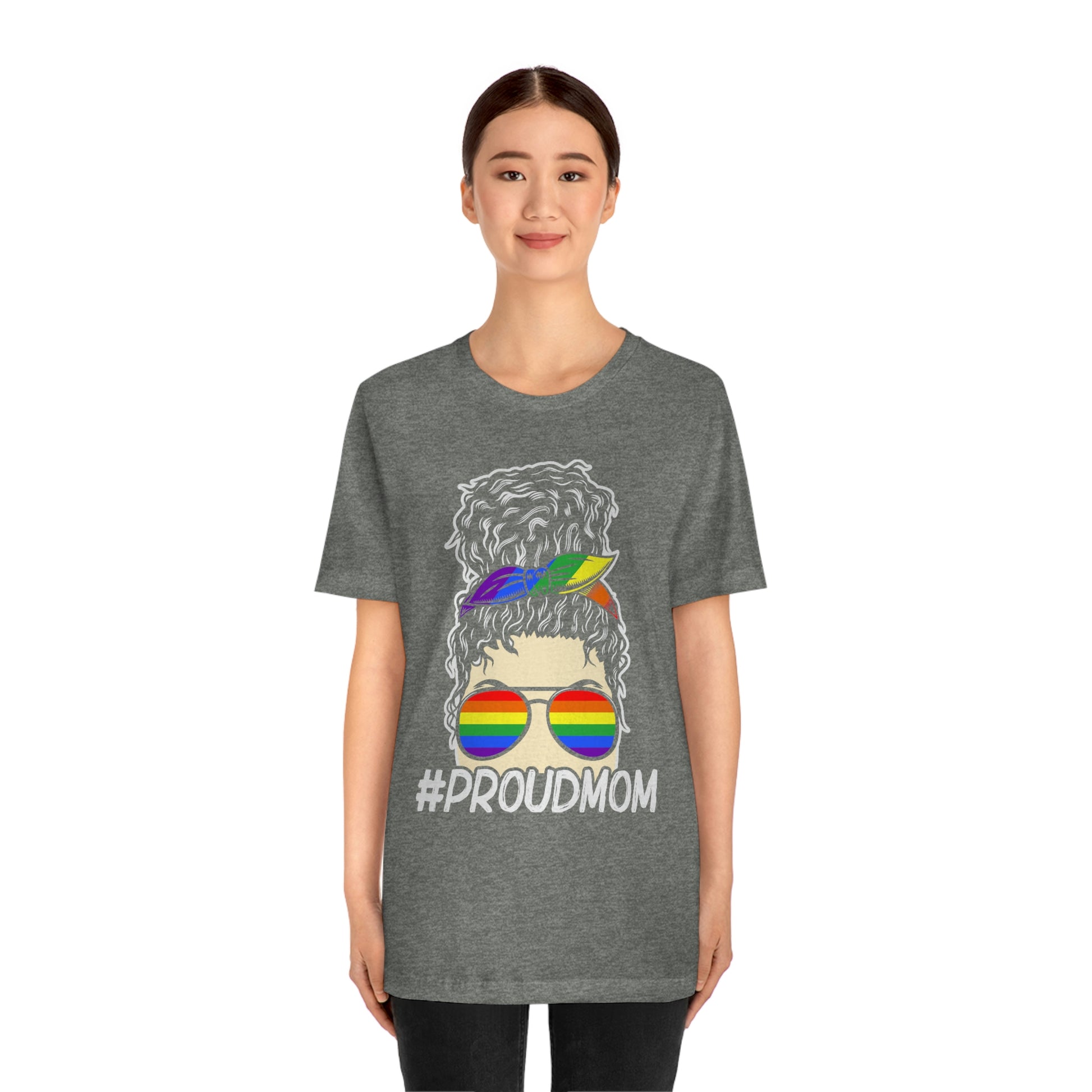 LGBTQIA Proud Mom tshirt tee t-shirt