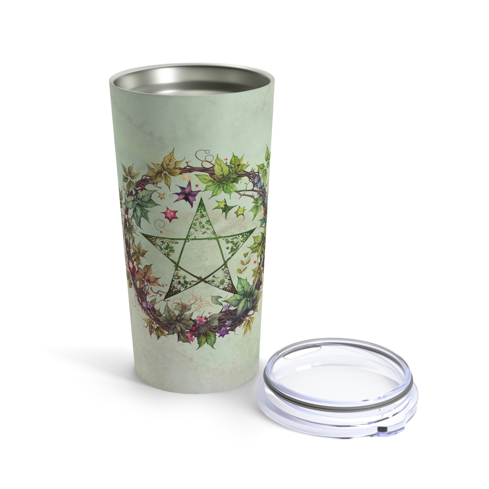 Flower Pentagram Tumbler 20oz