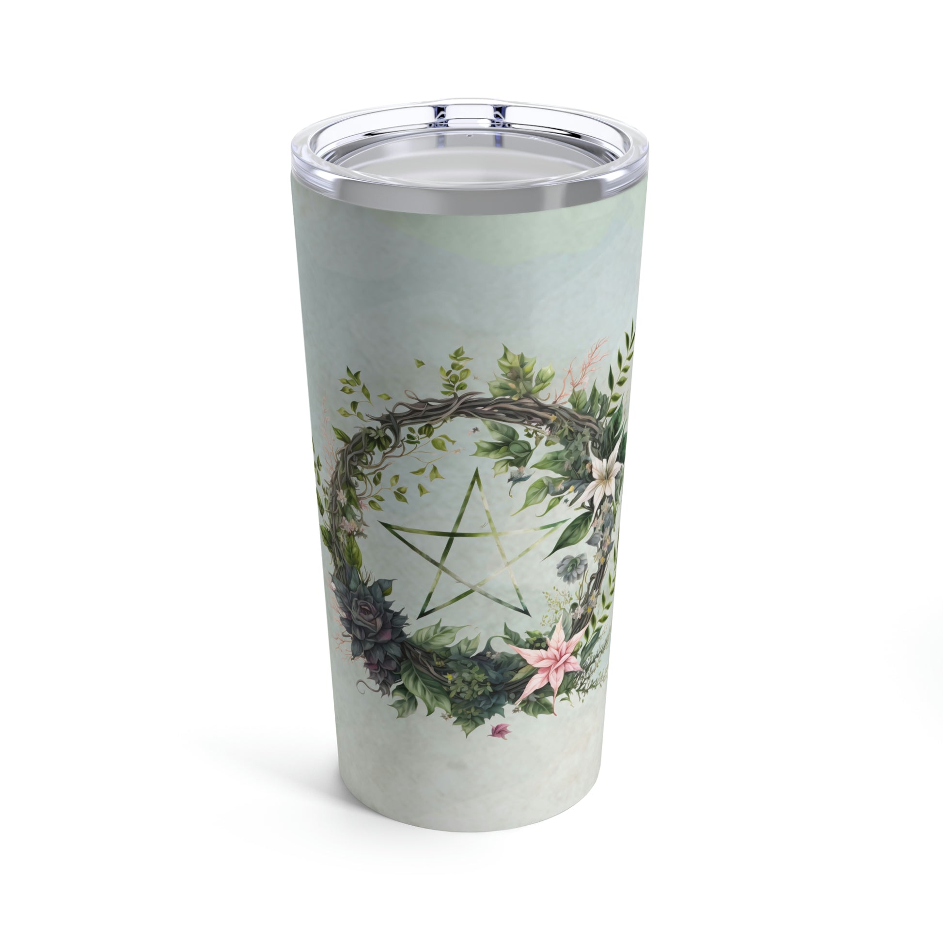 Flower Pentagram Tumbler 20oz