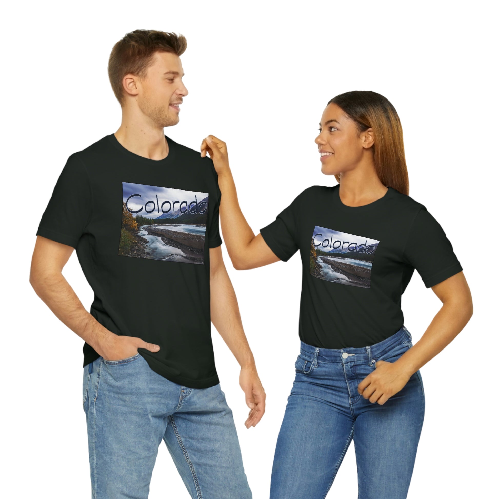 Colorado Water Unisex Jersey Short Sleeve Tee Tshirt T-shirt