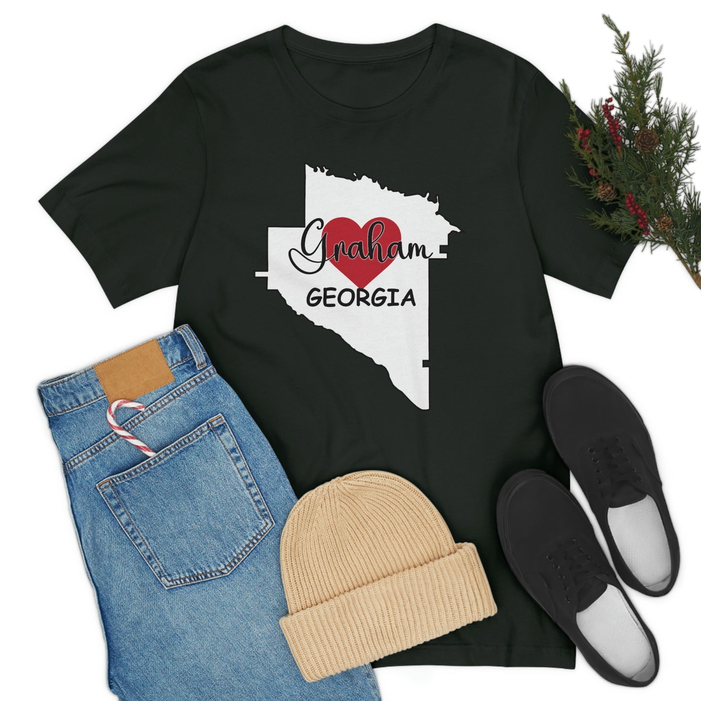 Graham Georgia Unisex Jersey Short Sleeve Tee
