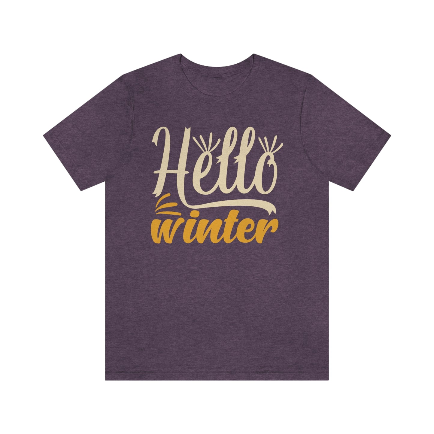Hello Winter Unisex Jersey Short Sleeve Tee