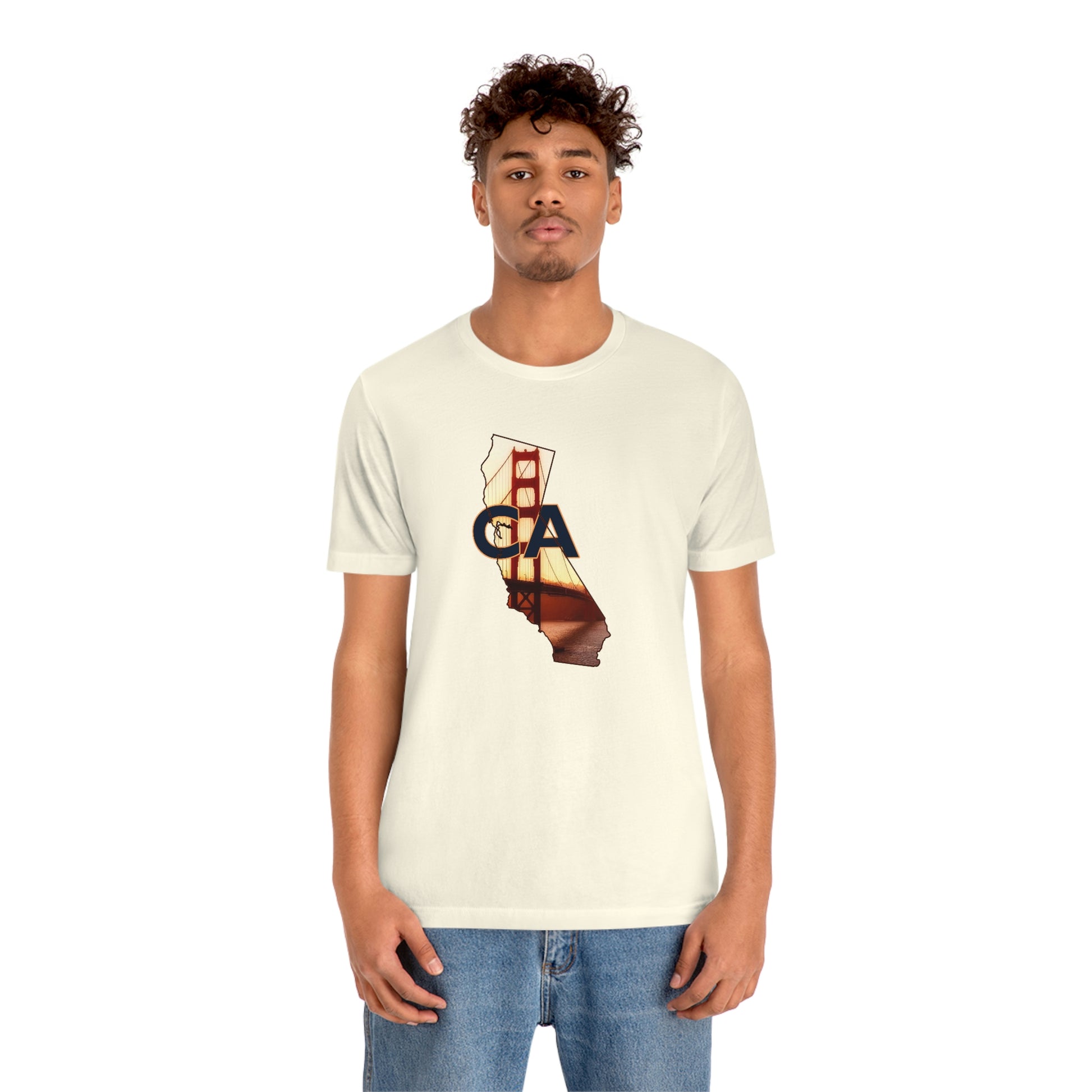 Golden Gate Bridge California Unisex Jersey Short Sleeve Tee Tshirt T-shirt