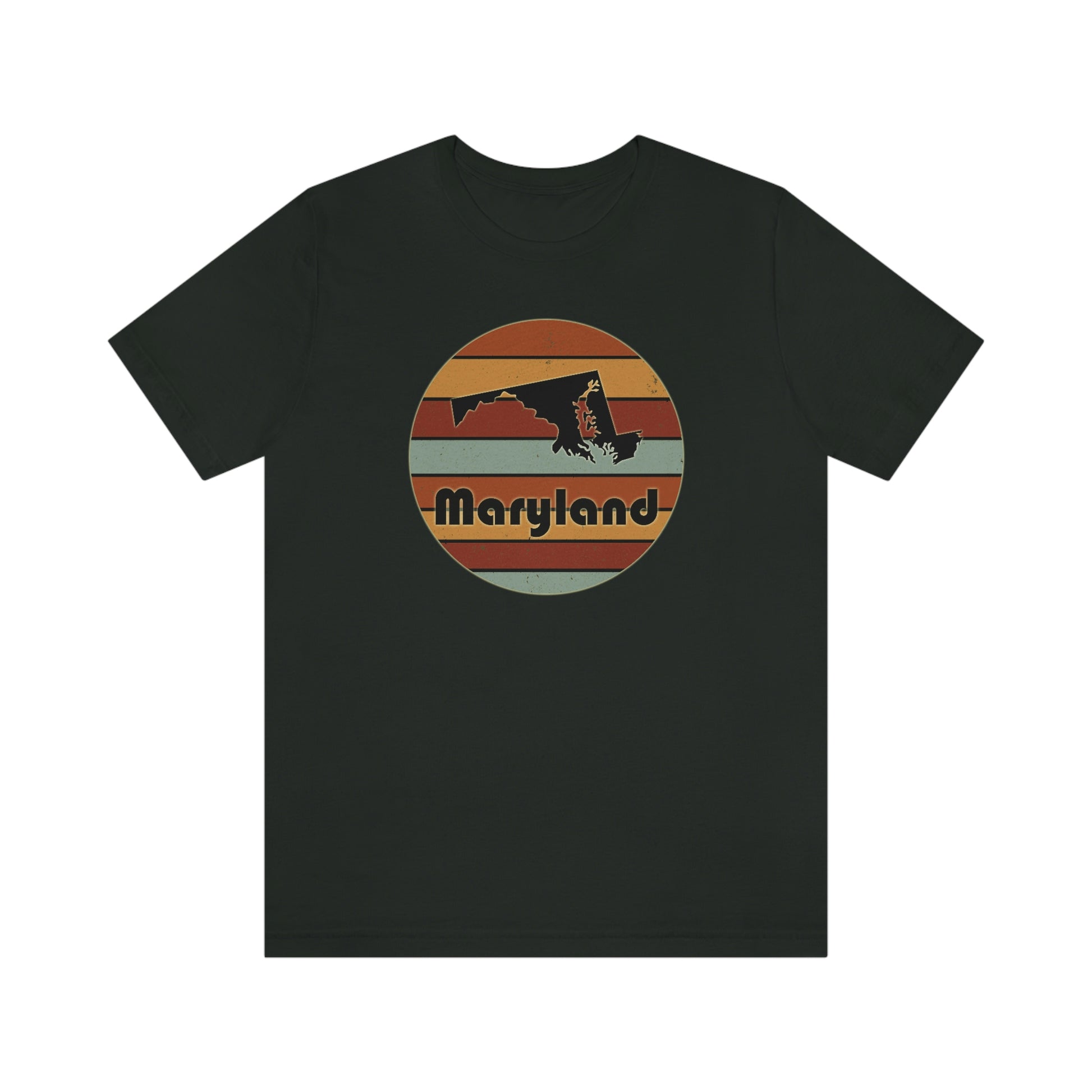 Maryland Retro Sunset Short Sleeve T-shirt