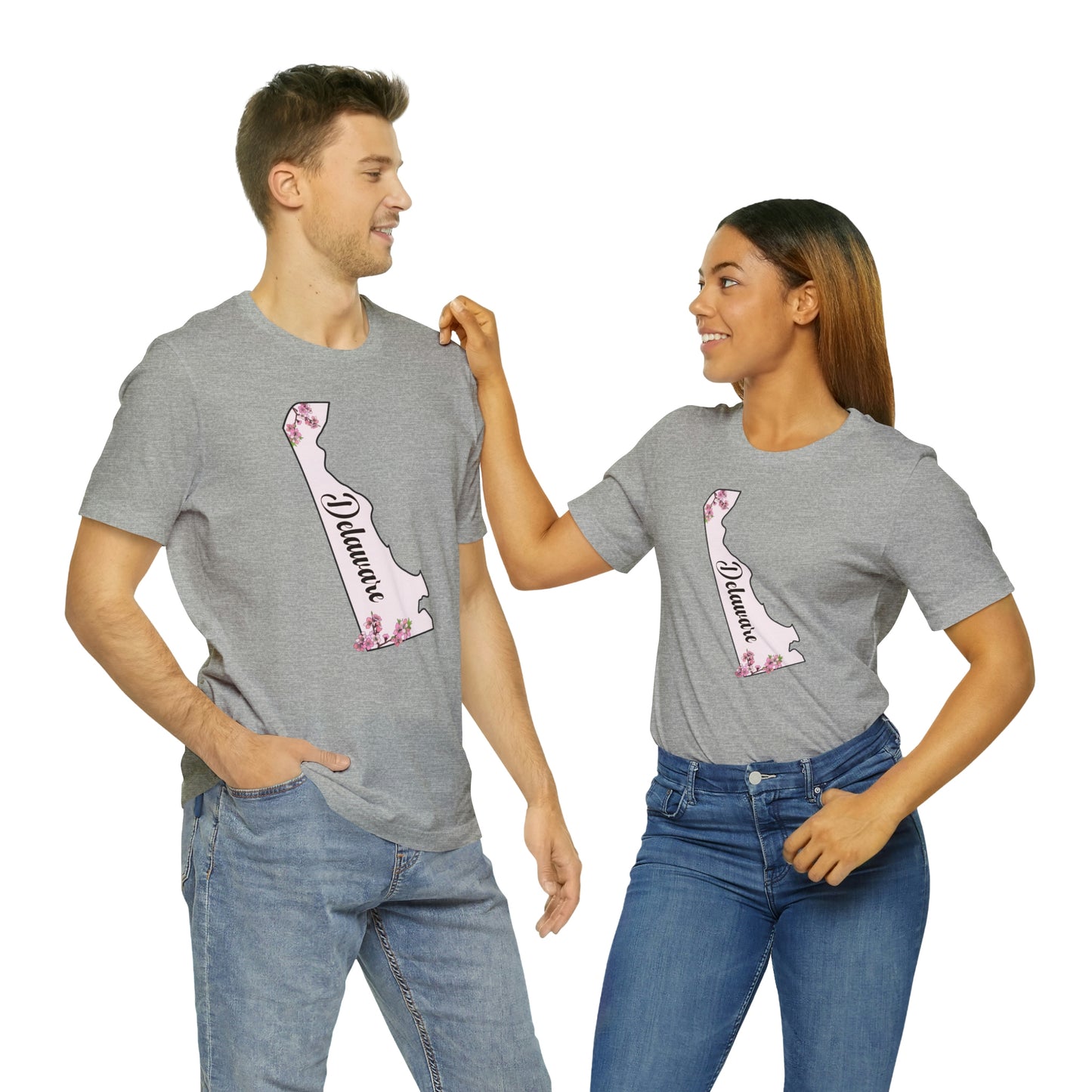 Delaware State Flower Short Sleeve T-shirt