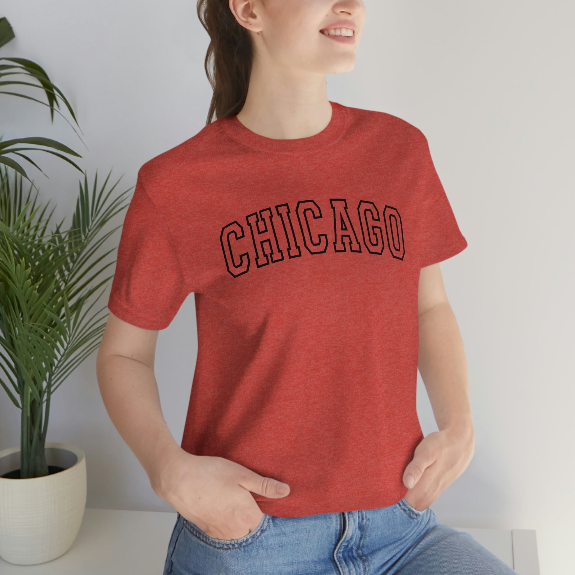 Chicago Varsity Letters Arch Short Sleeve T-shirt
