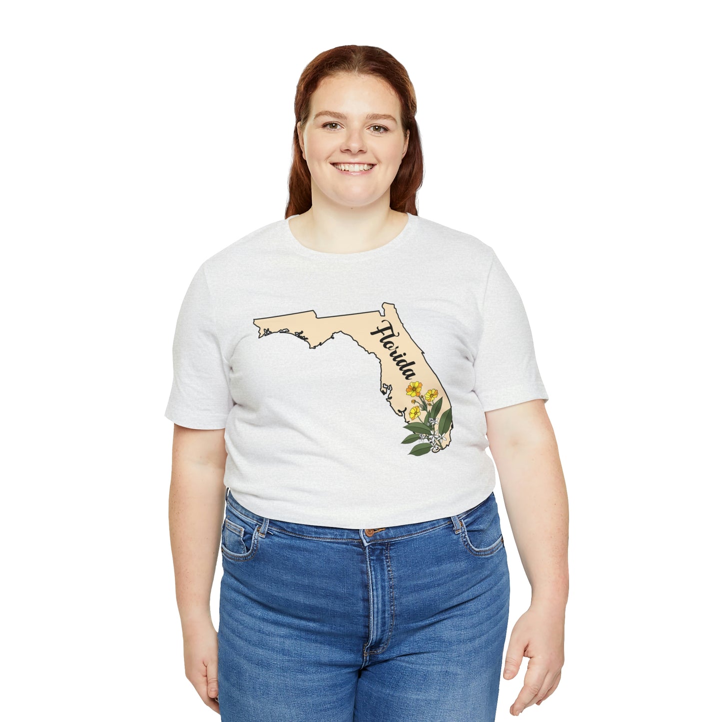 Florida State Flower Short Sleeve T-shirt
