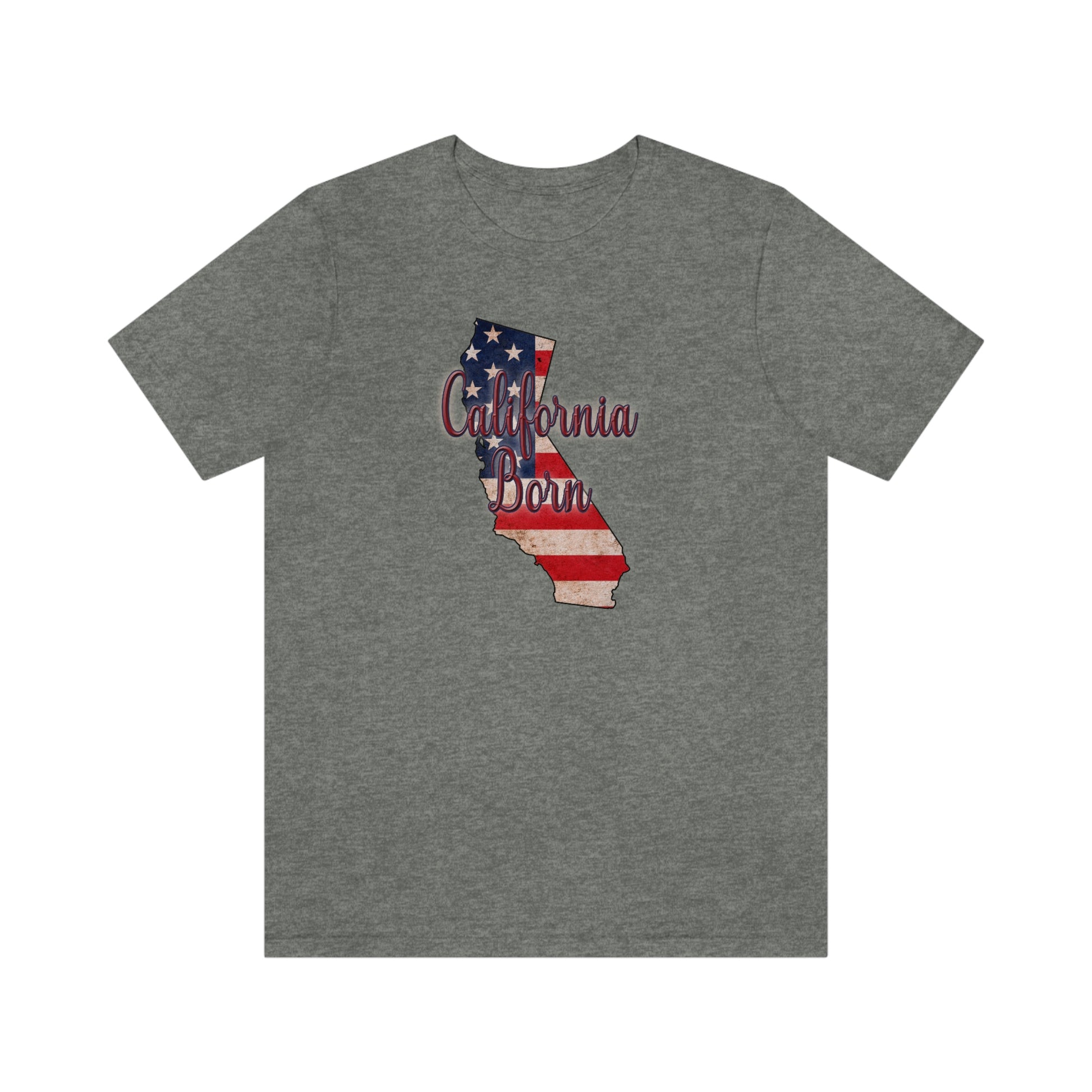California US Flag Unisex Jersey Short Sleeve Tee Tshirt T-shirt