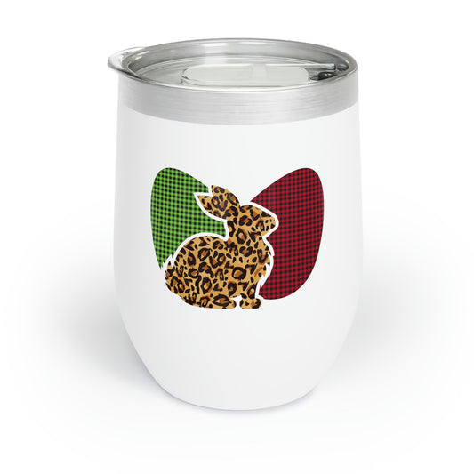 Easter Bunny and Egg Chill Wine Tumbler