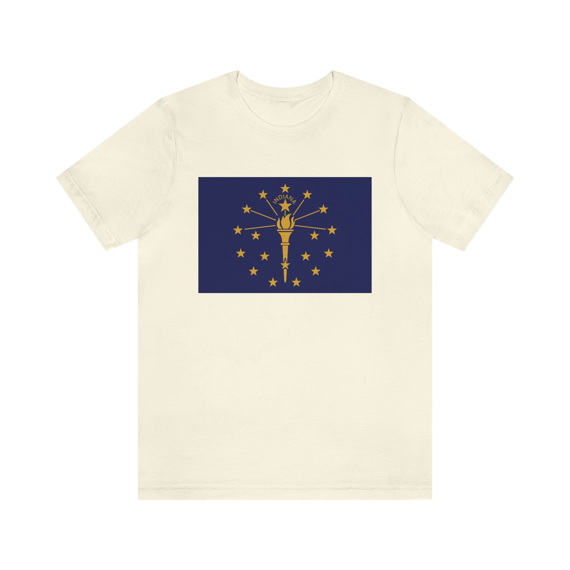 Indiana Flag Unisex Jersey Short Sleeve Tee Tshirt T-shirt