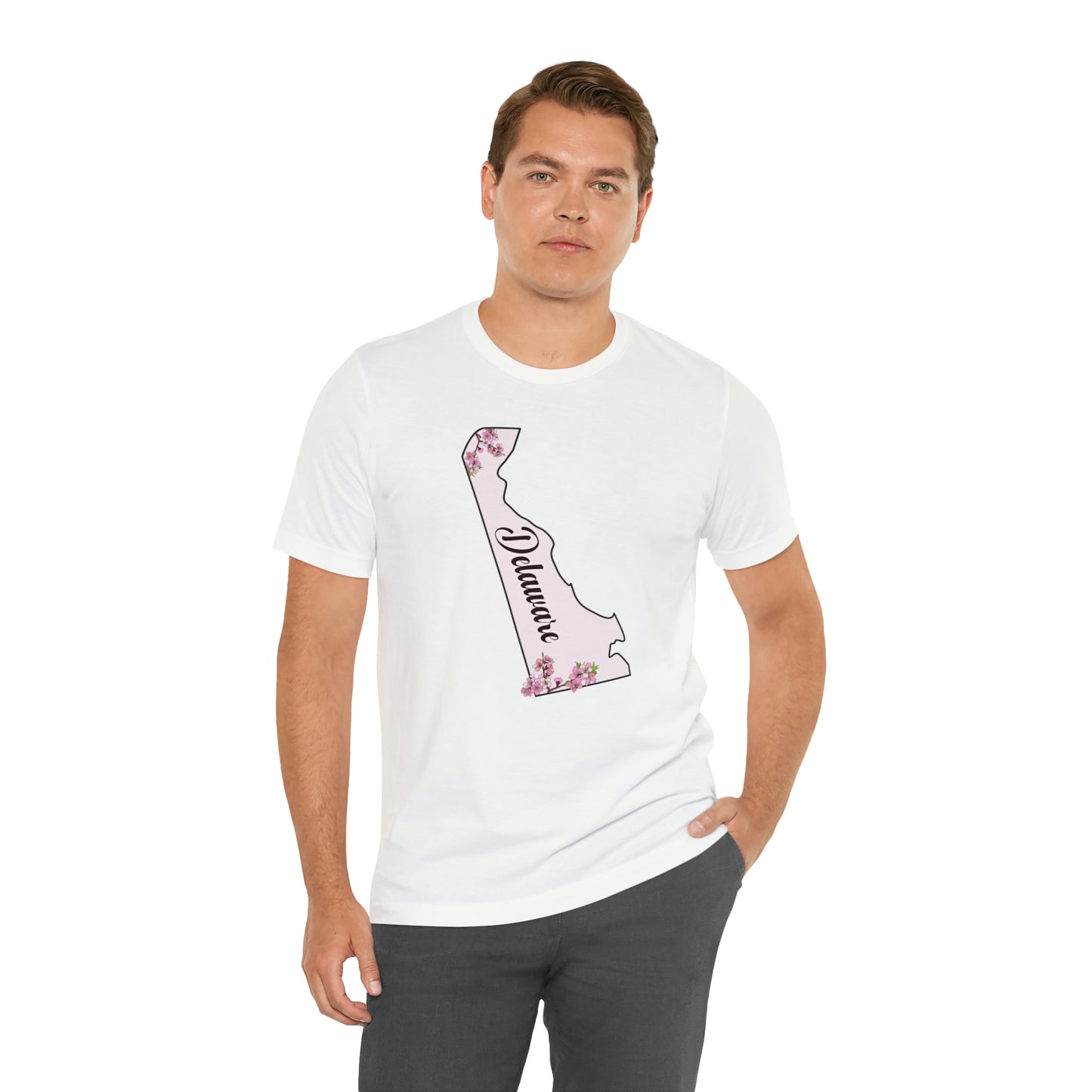 Delaware State Flower Short Sleeve T-shirt
