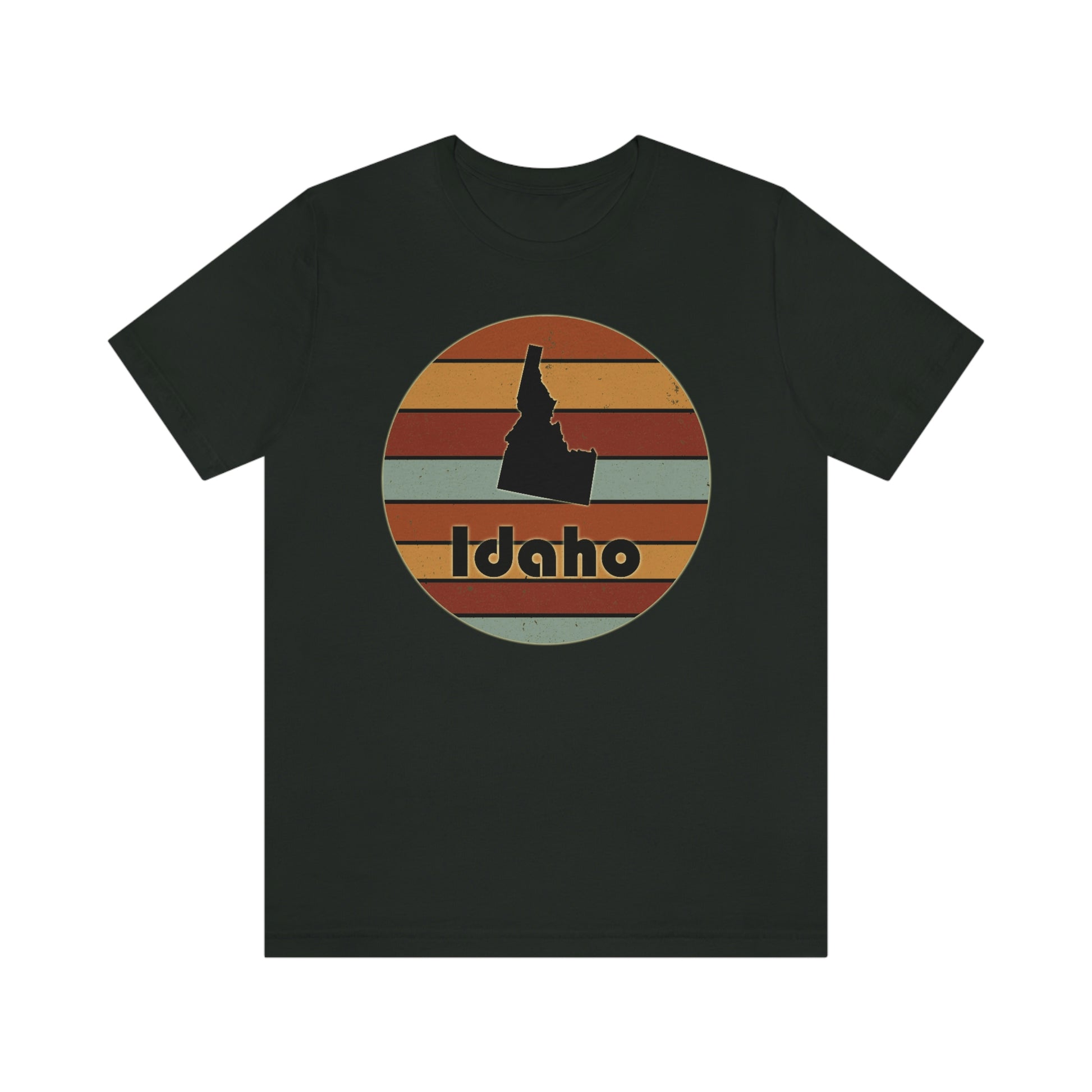 Idaho Retro Sunset Short Sleeve T-shirt