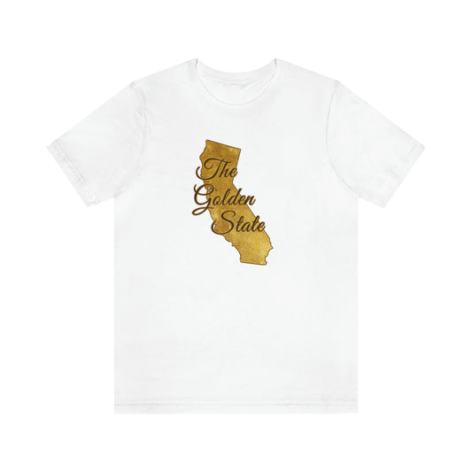 The Golden State California Unisex Jersey Short Sleeve Tee Tshirt T-shirt