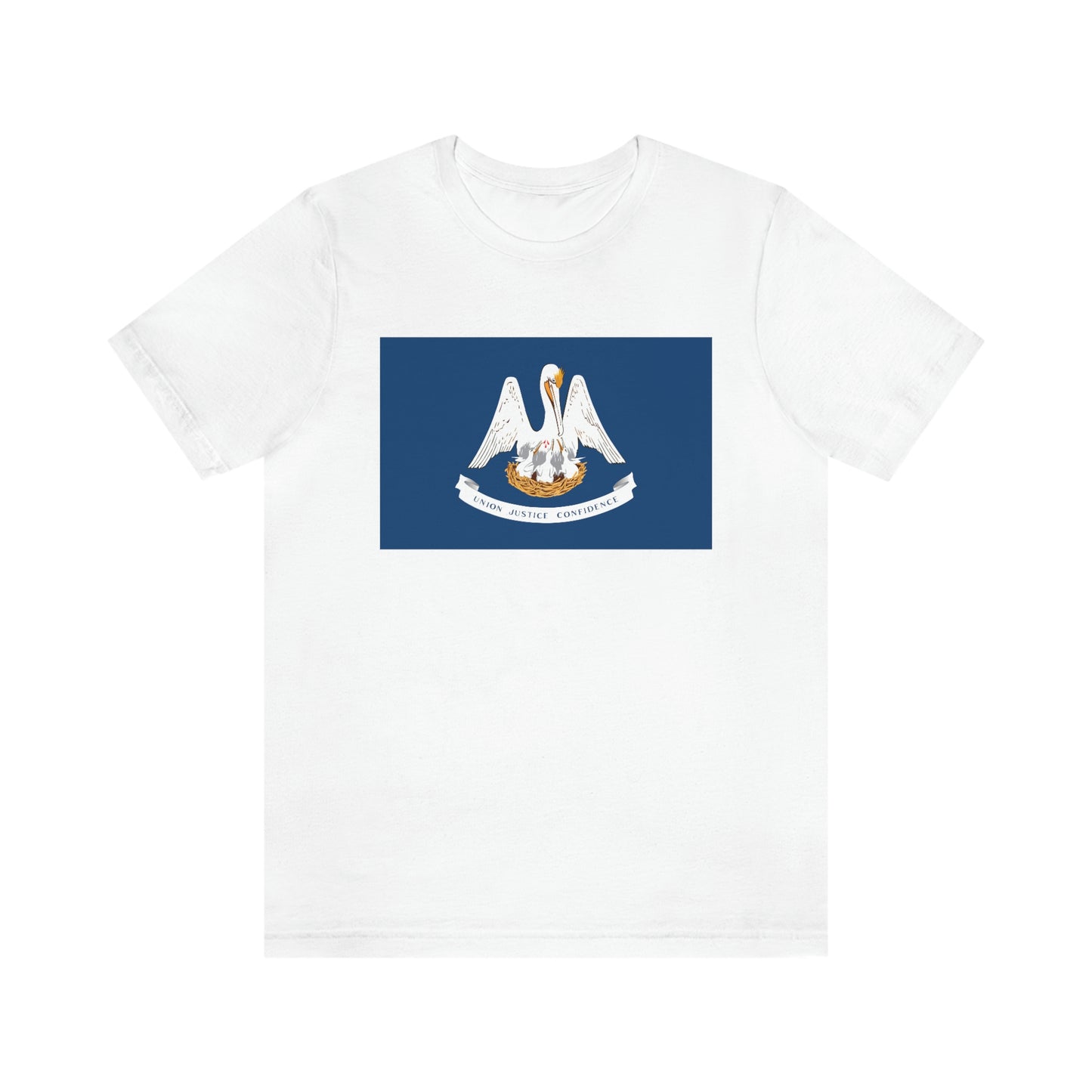 Louisiana Flag Unisex Jersey Short Sleeve Tee Tshirt T-shirt