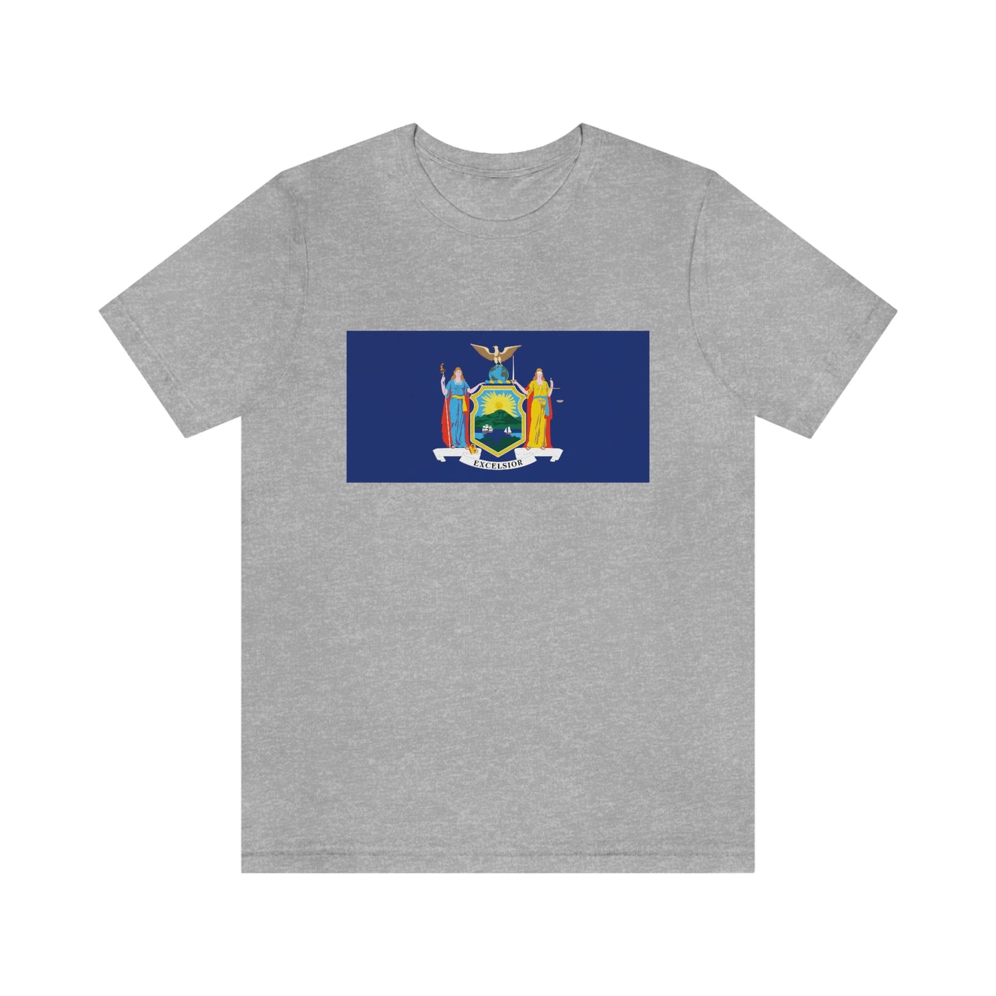 New York Flag Unisex Jersey Short Sleeve Tee Tshirt T-shirt