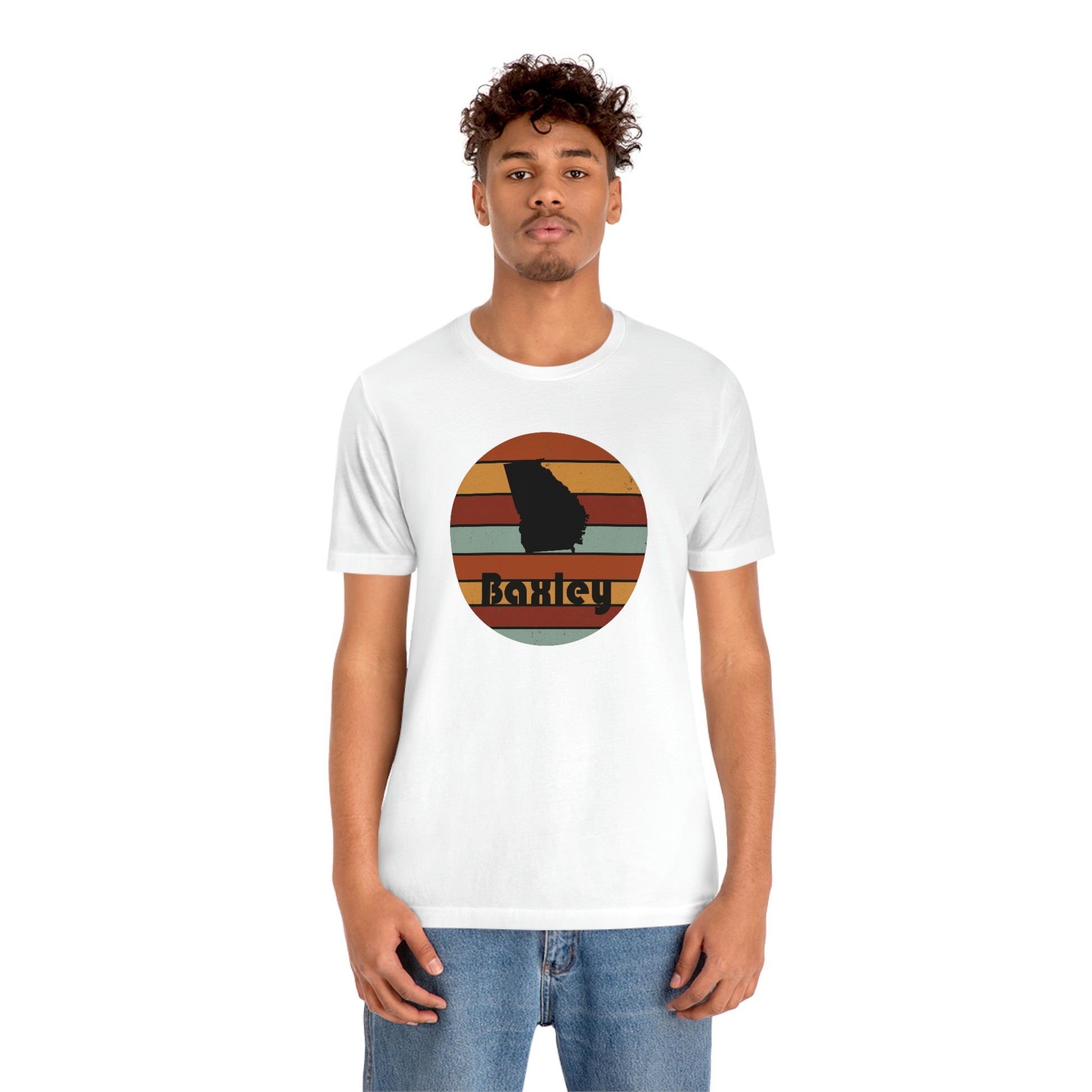 Baxley Georgia Retro Sunset Unisex Jersey Short Sleeve Tee Tshirt T-shirt