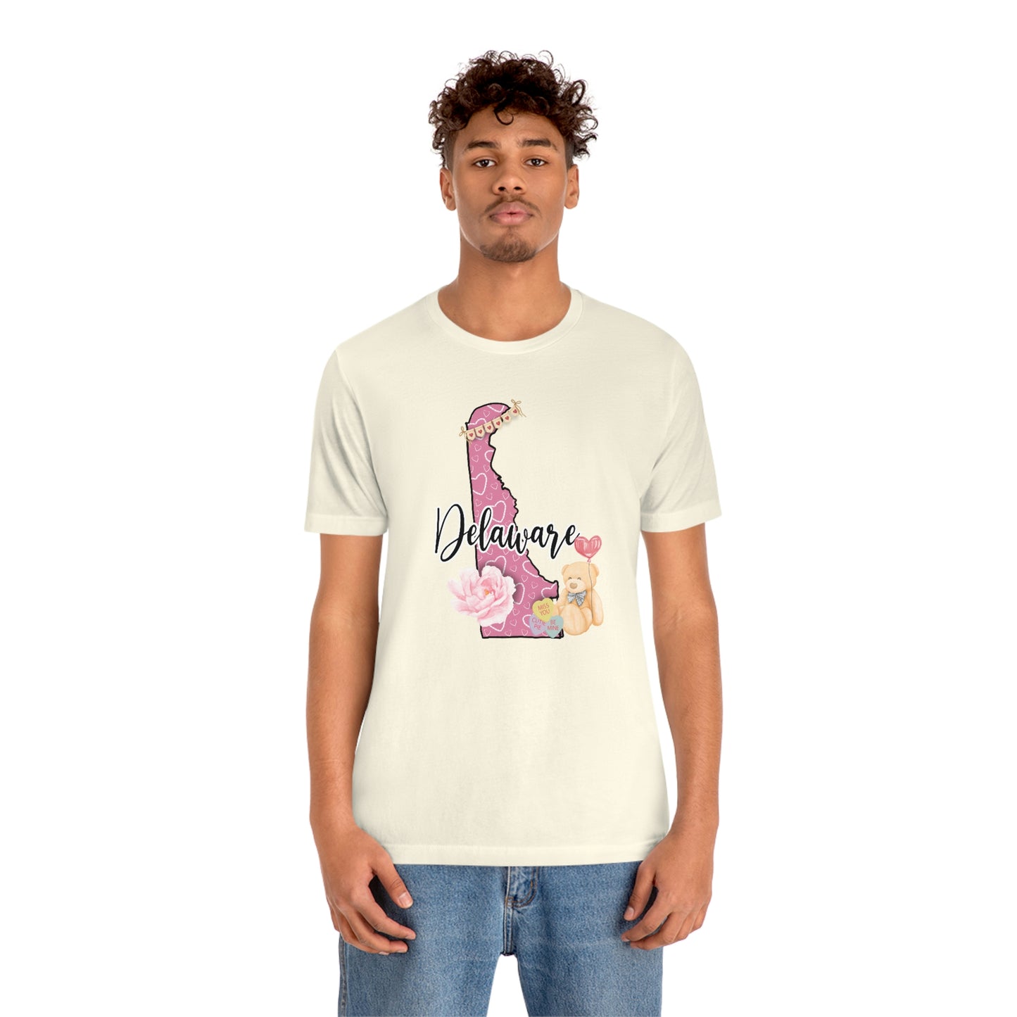 Delaware Valentine Short Sleeve  T-shirt