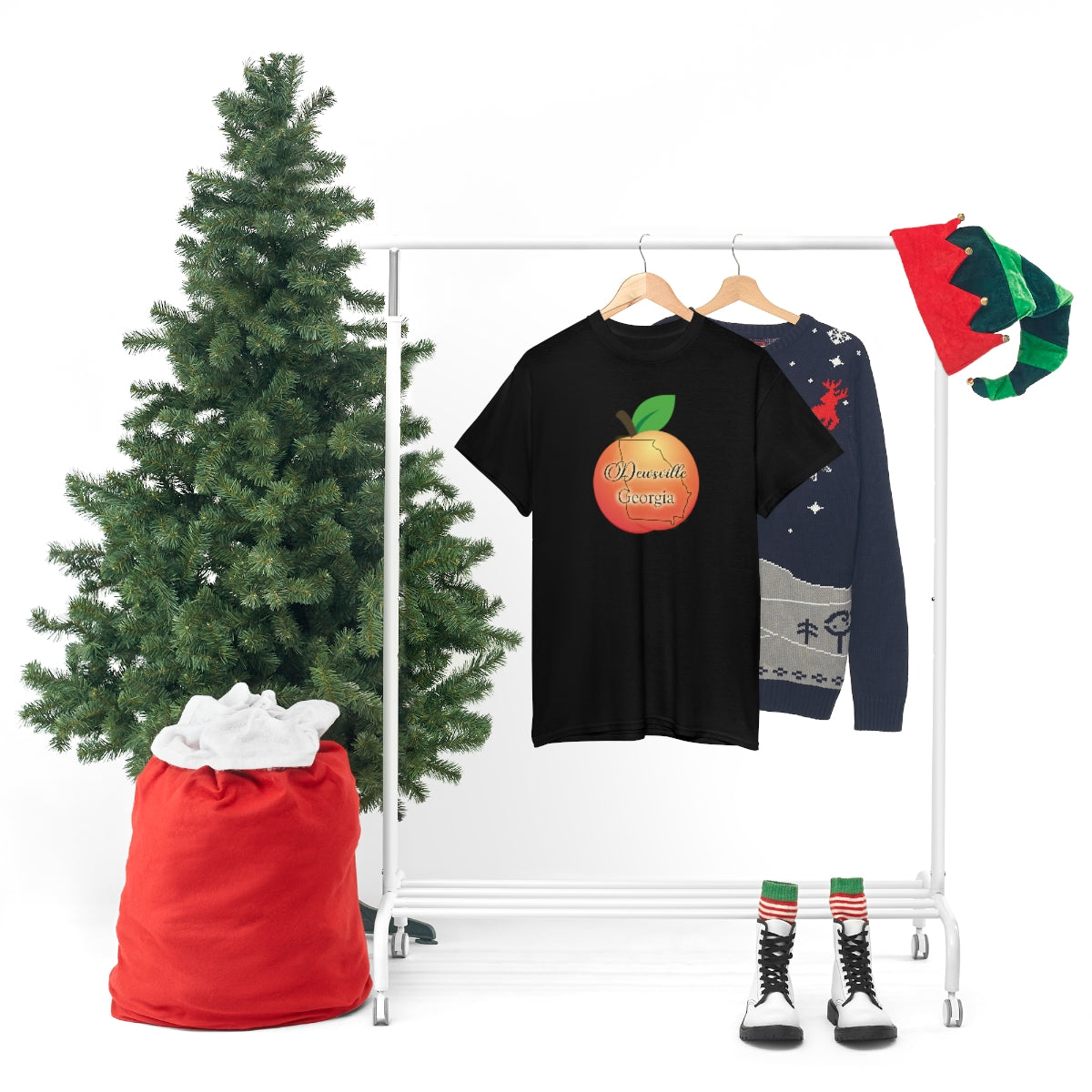 Dewsville Georgia Unisex Heavy Cotton Tee