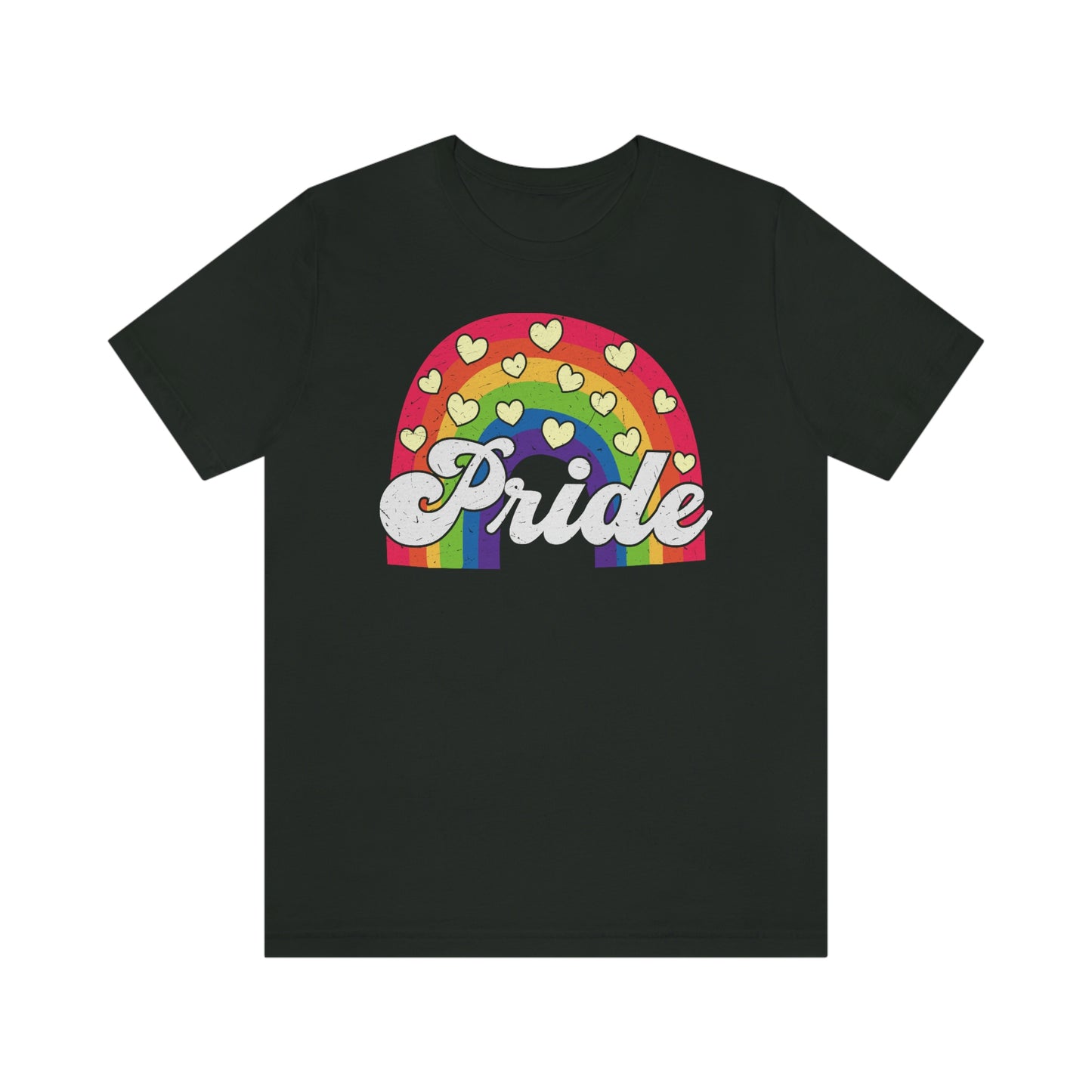 Pride Rainbow LGBTQIA Unisex Jersey Short Sleeve Tee