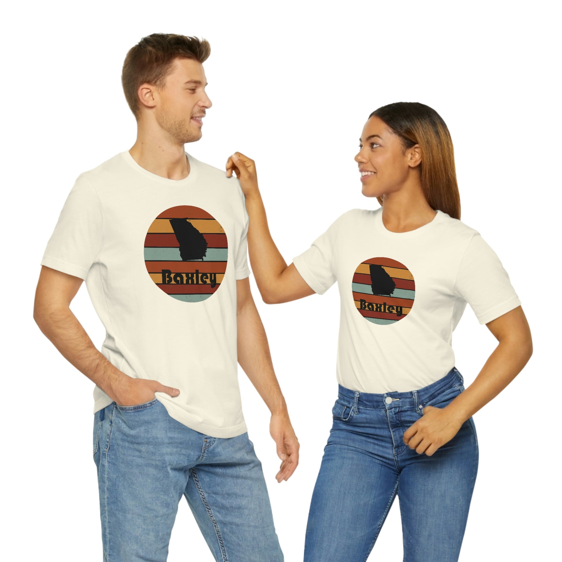 Baxley Georgia Retro Sunset Unisex Jersey Short Sleeve Tee Tshirt T-shirt