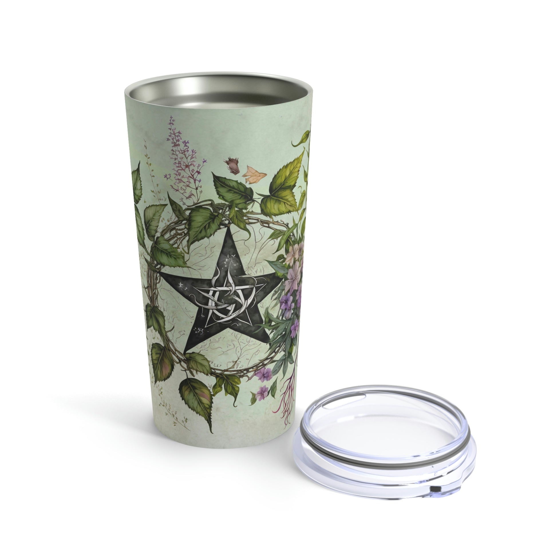 Flower Pentagram Tumbler 20oz